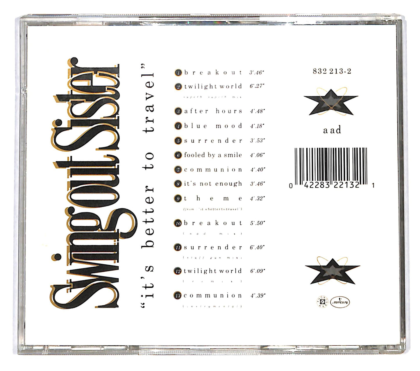 EBOND Swing Out Sister - It's Better To Travel CD CB073808