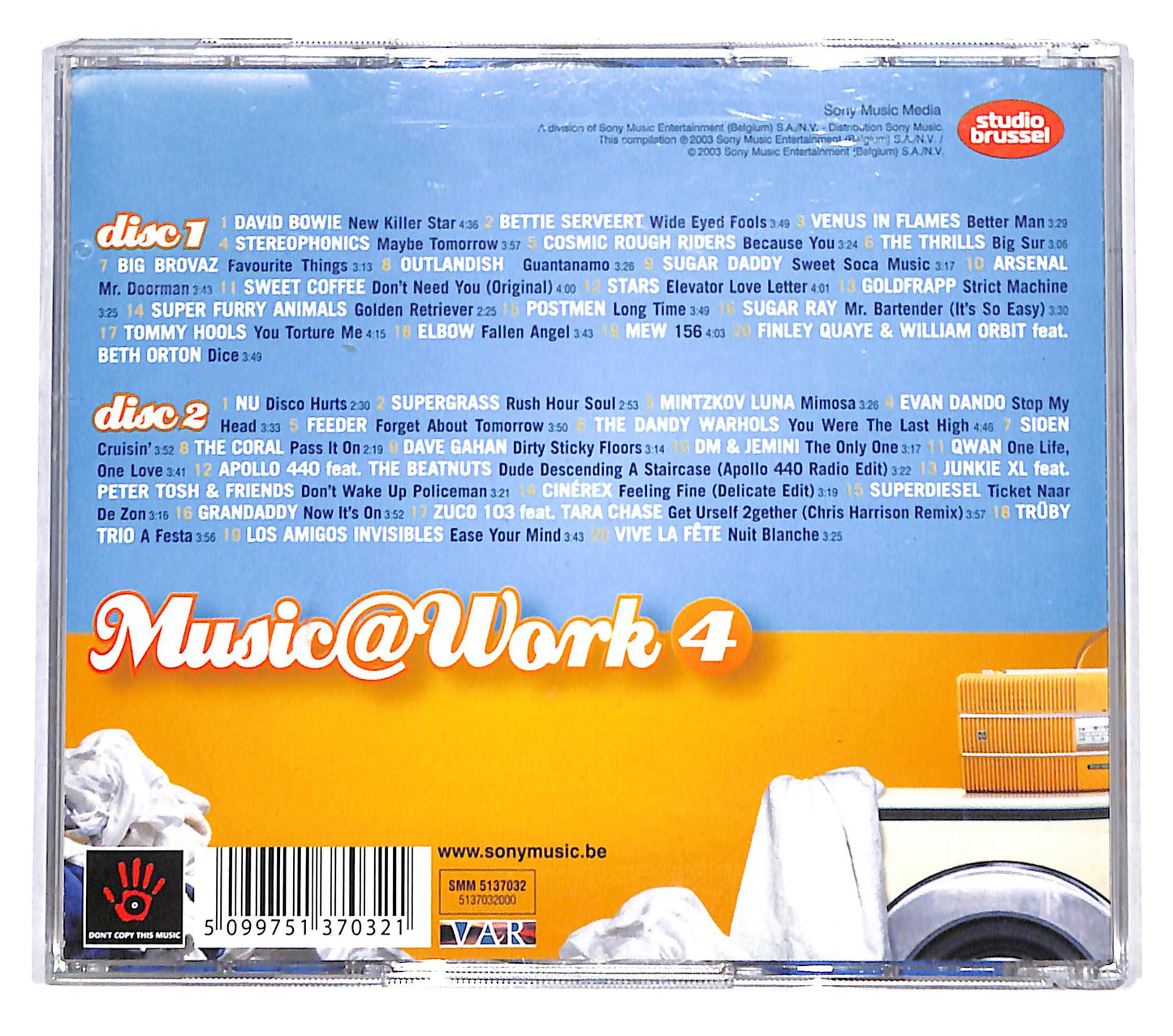 EBOND Various - Music@Work - Daytime Delights 4 CD CB073813