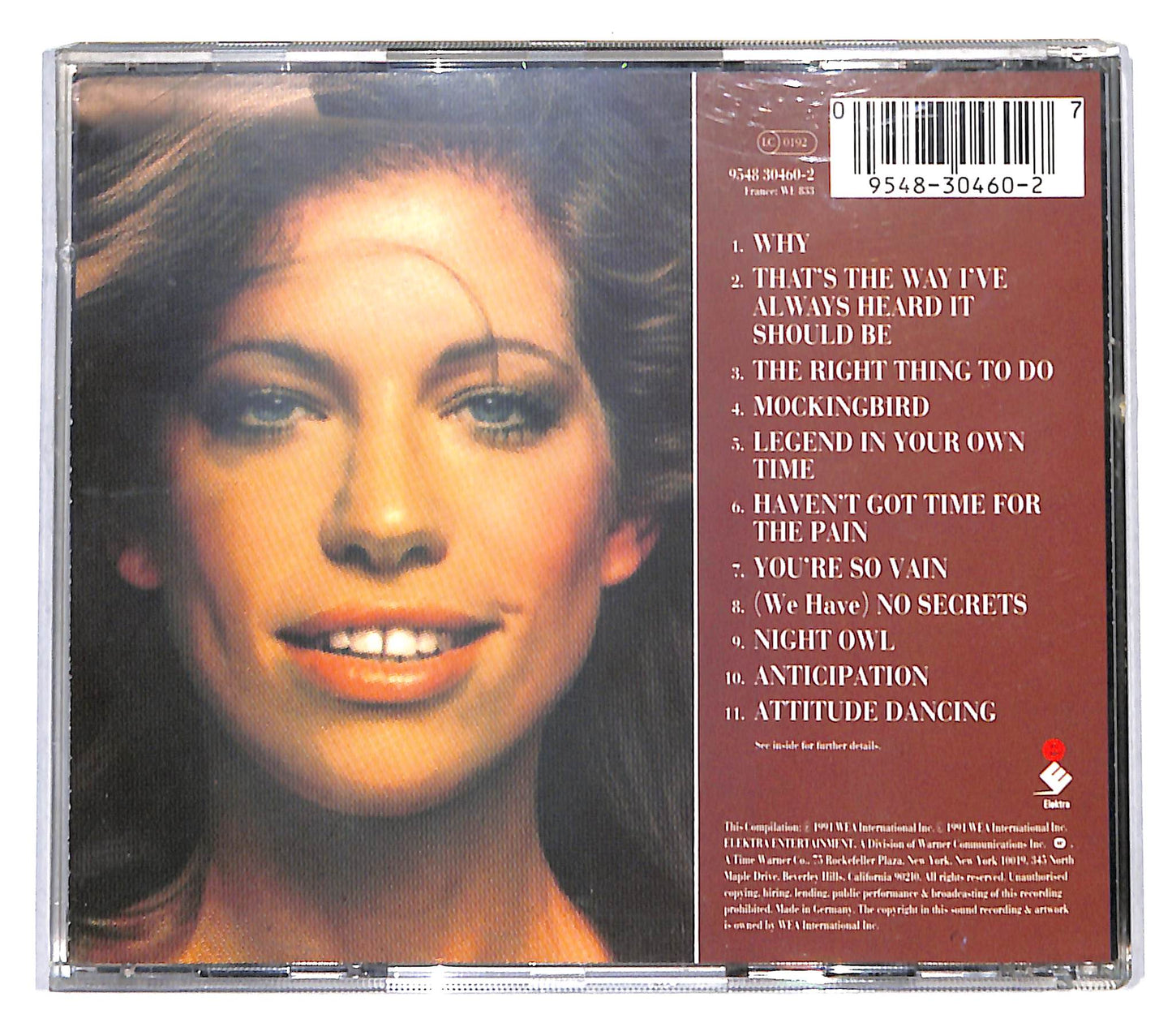 EBOND Carly Simon - The Best Of Carly Simon (Volume One) CD CB073838