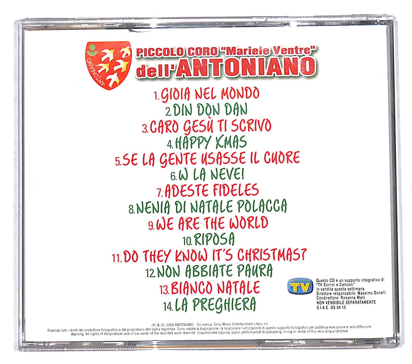 EBOND Piccolo Coro Dell'Antoniano - Canti Di Natale CD CB073847