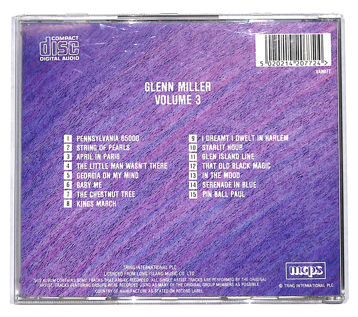 EBOND Glenn Miller - Glenn Miller Volume 3 CD CB073859