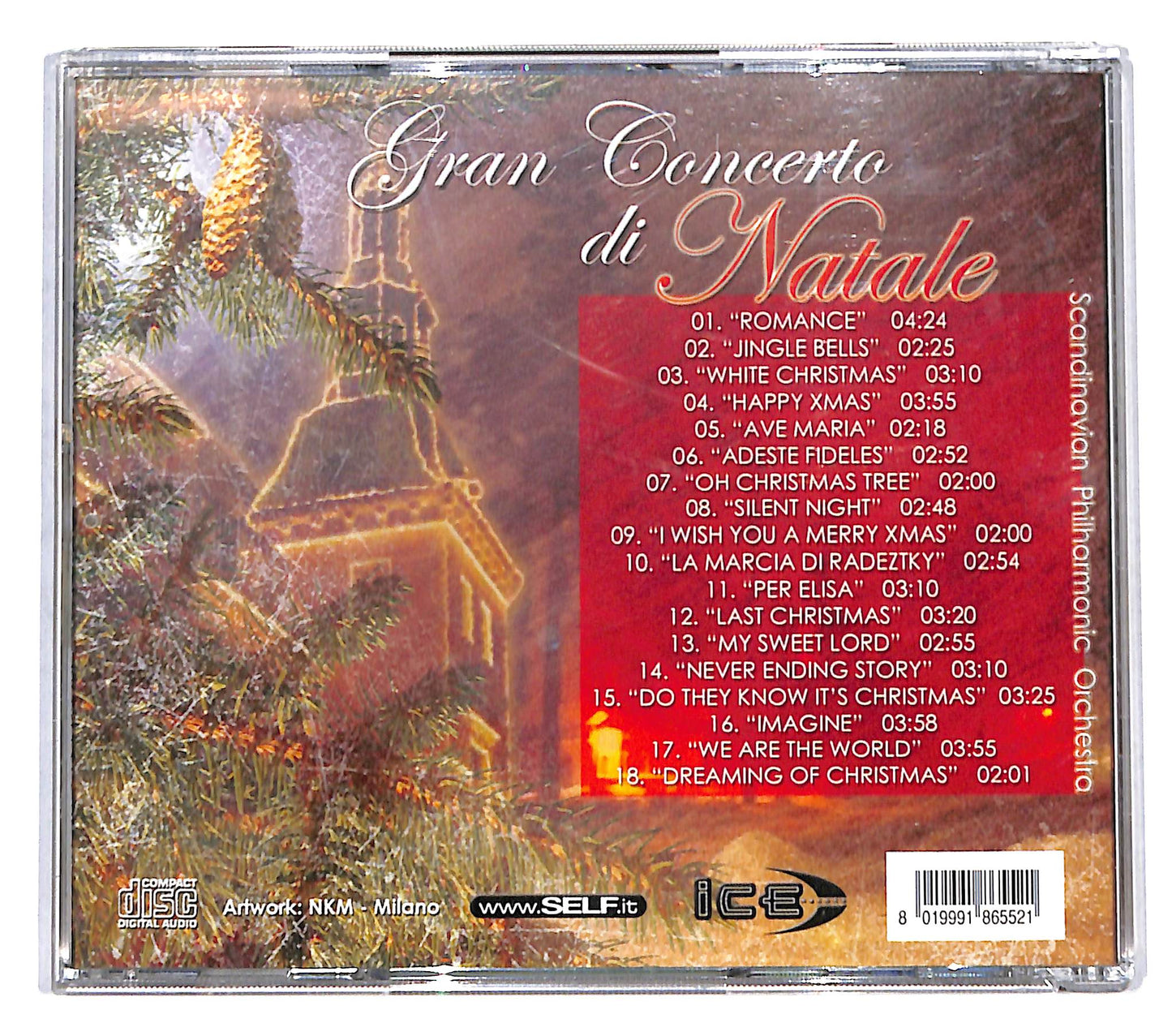 EBOND Scandinavian Philharmonic Orchestra - Gran Concerto Di Natale CD CB073861