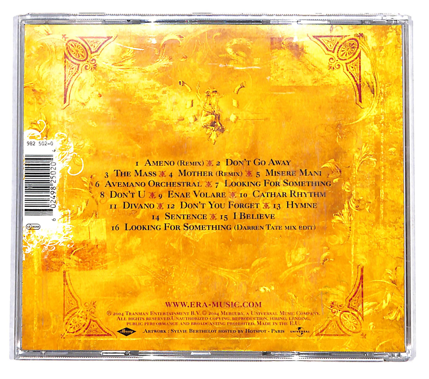 EBOND Era - The Very Best Of CD CB074012