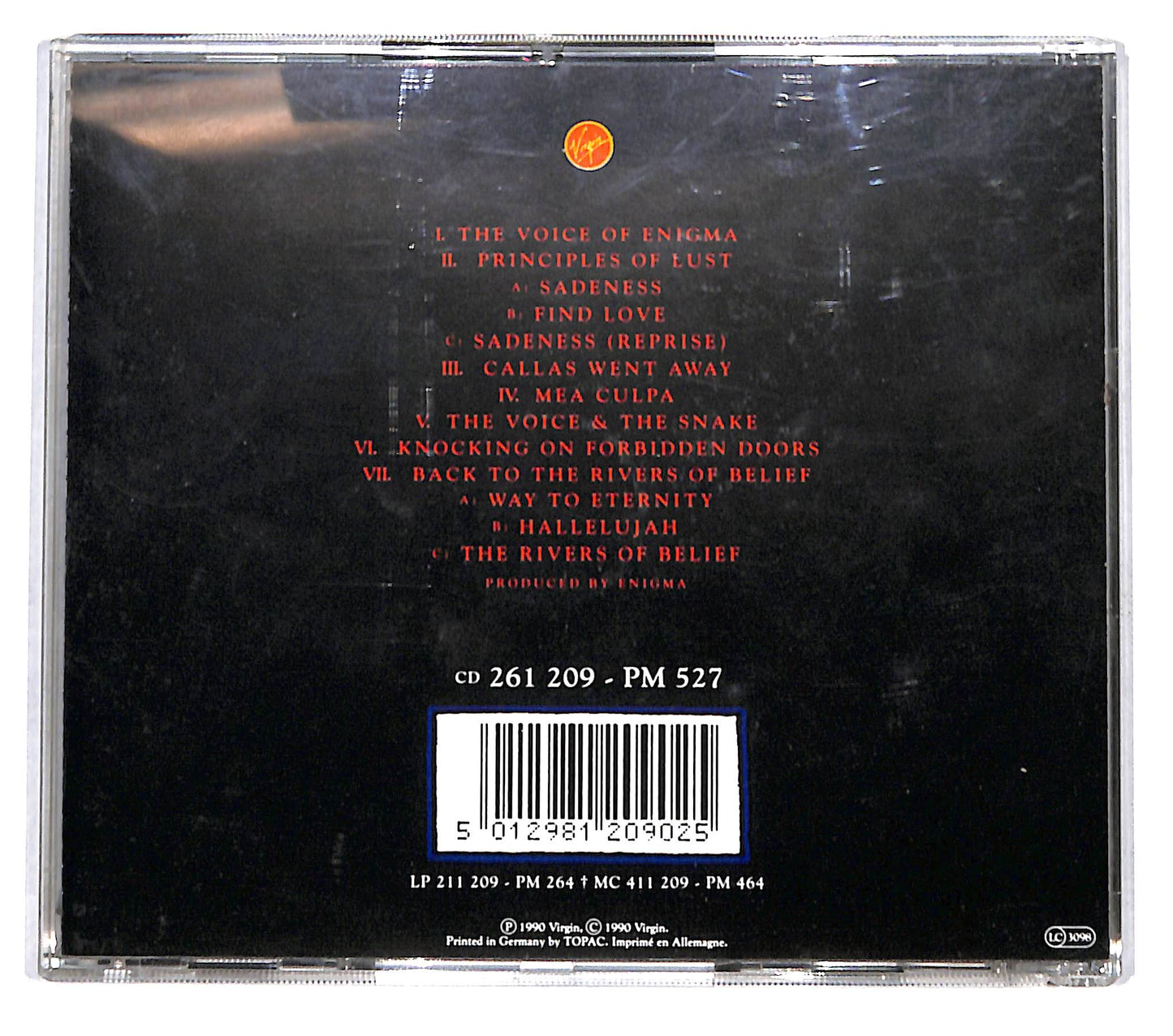 EBOND Enigma - MCMXC a.D. CD CB074026