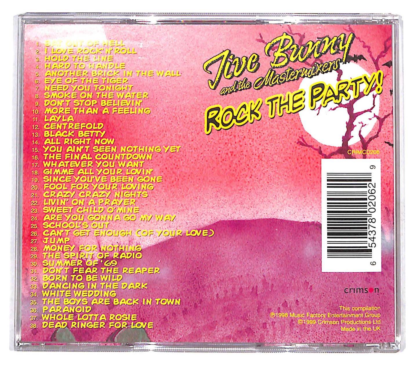 EBOND Jive Bunny And The Mastermixers - Rock The Party CD CB074042