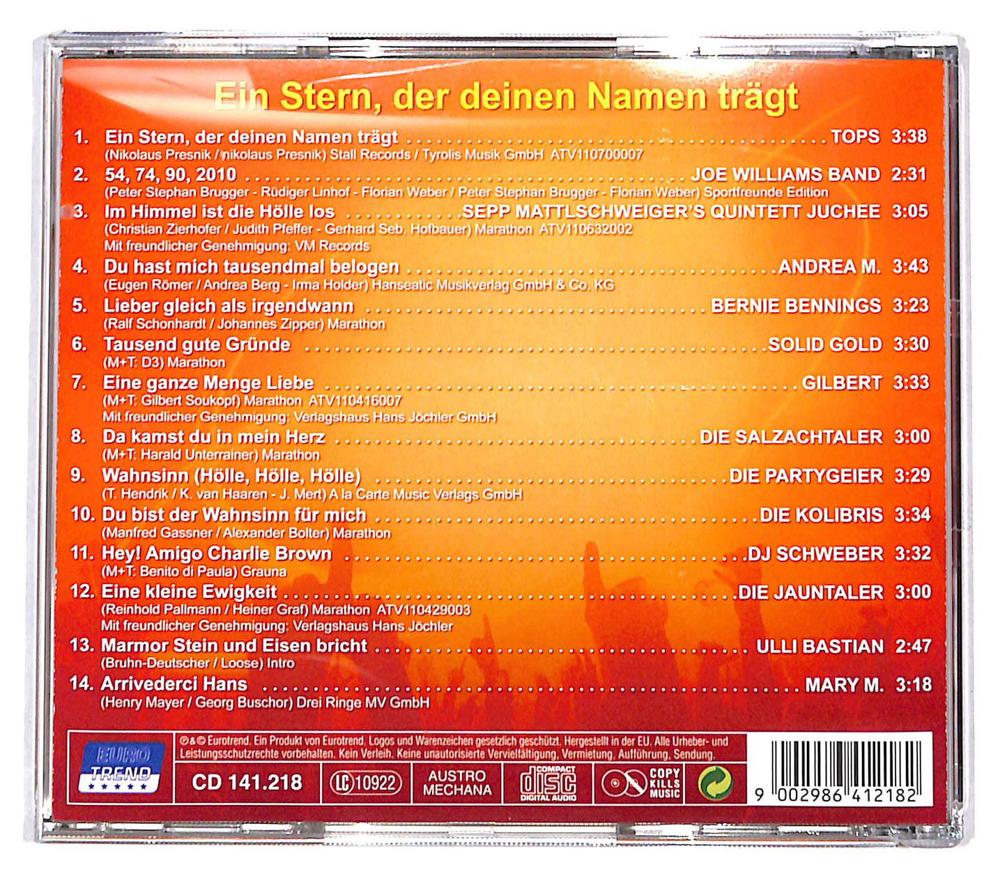 EBOND Various - Ein Stern Der Deinen Namen Tragt CD CB074045