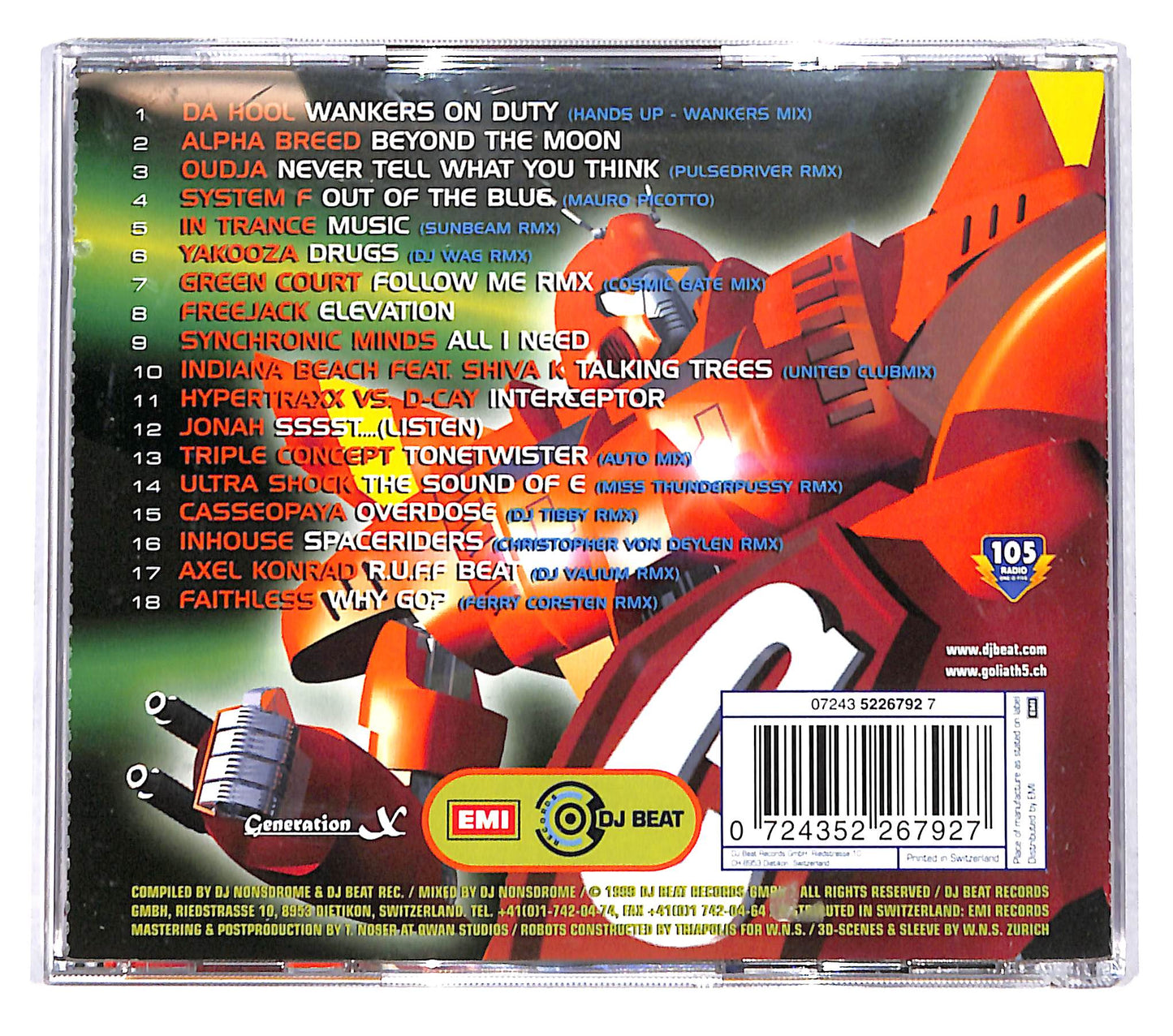 EBOND DJ Nonsdrome - Goliath Part 5 CD CB074513