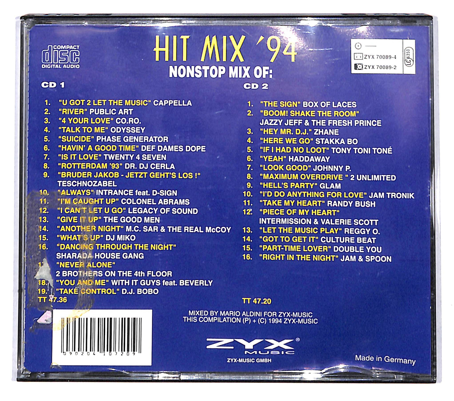 EBOND Various - Hit Mix '94 CD CB074543
