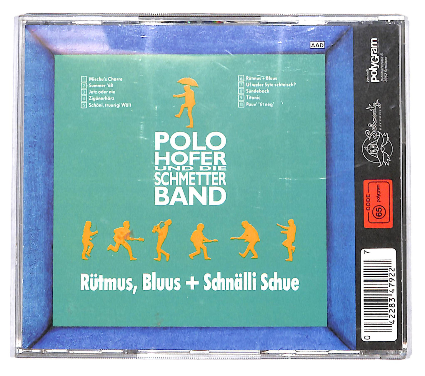 EBOND Polo Hofer & Die SchmetterBand - Rutmus Bluus Schnalli Schue! CD CB074550