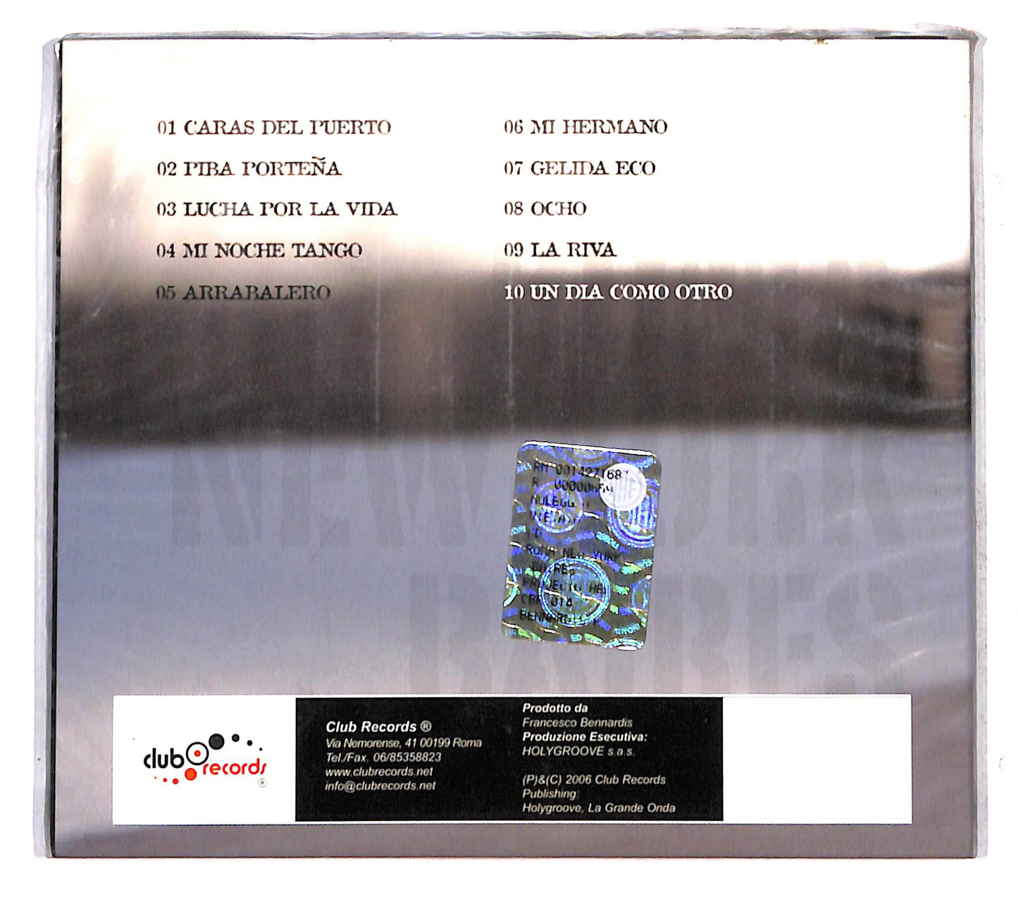 EBOND Projecto Heleda - Roma - New York - Baires DIGIPACK CD CB074902