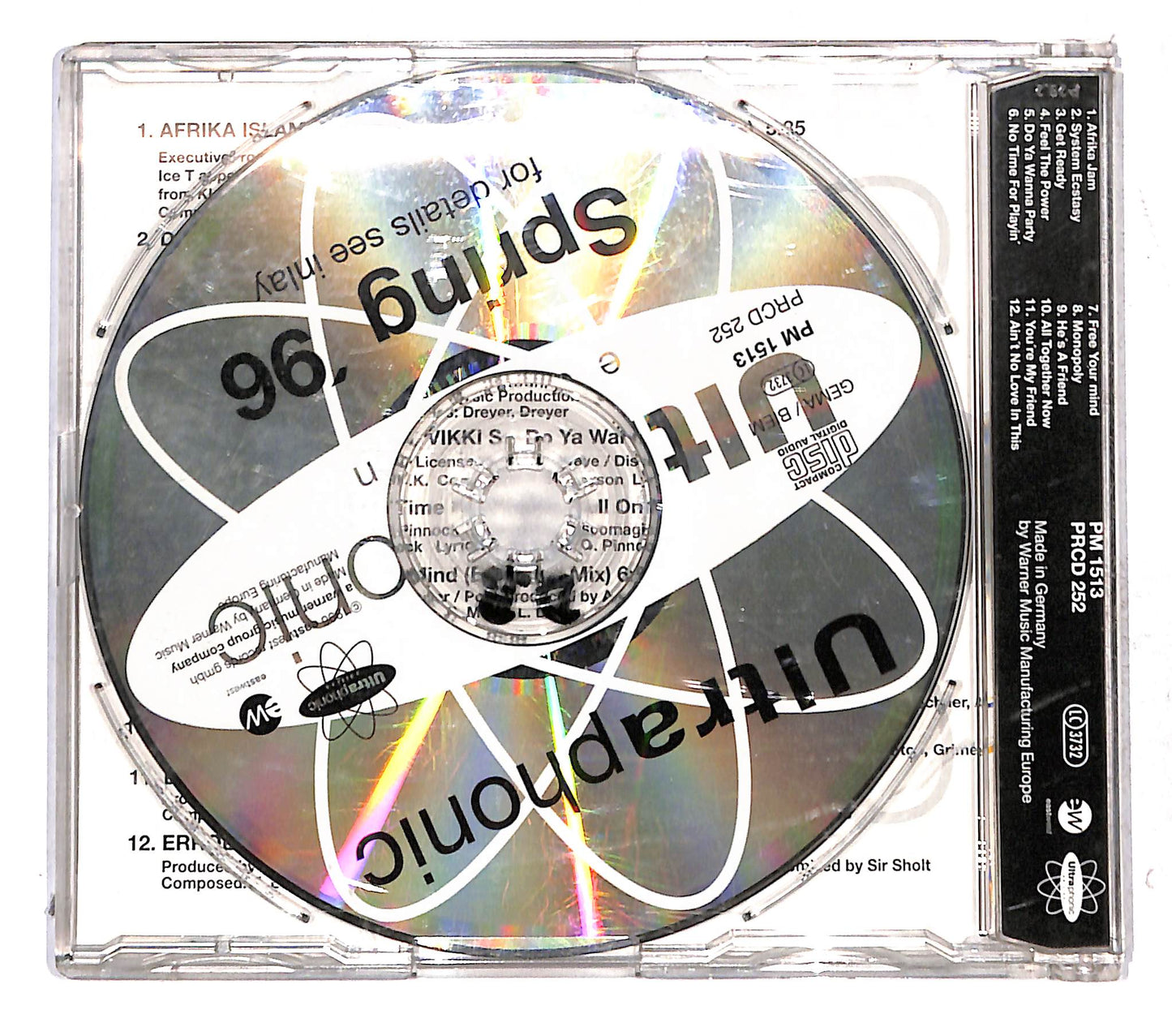 EBOND Various - Ultraphonic Edition - Spring '96 CD CB074934