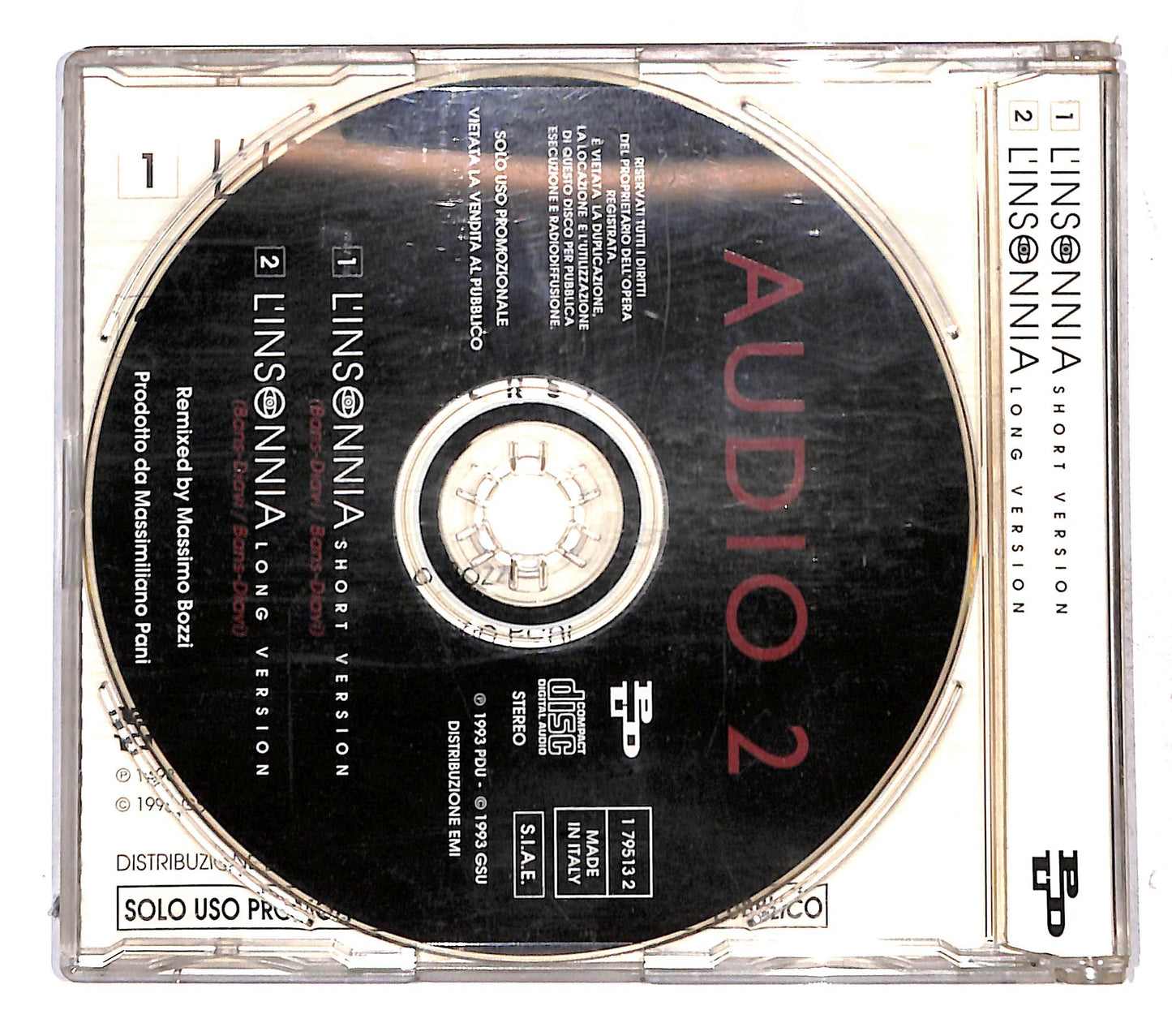 EBOND Audio 2 - L'Insonnia CD CB074944