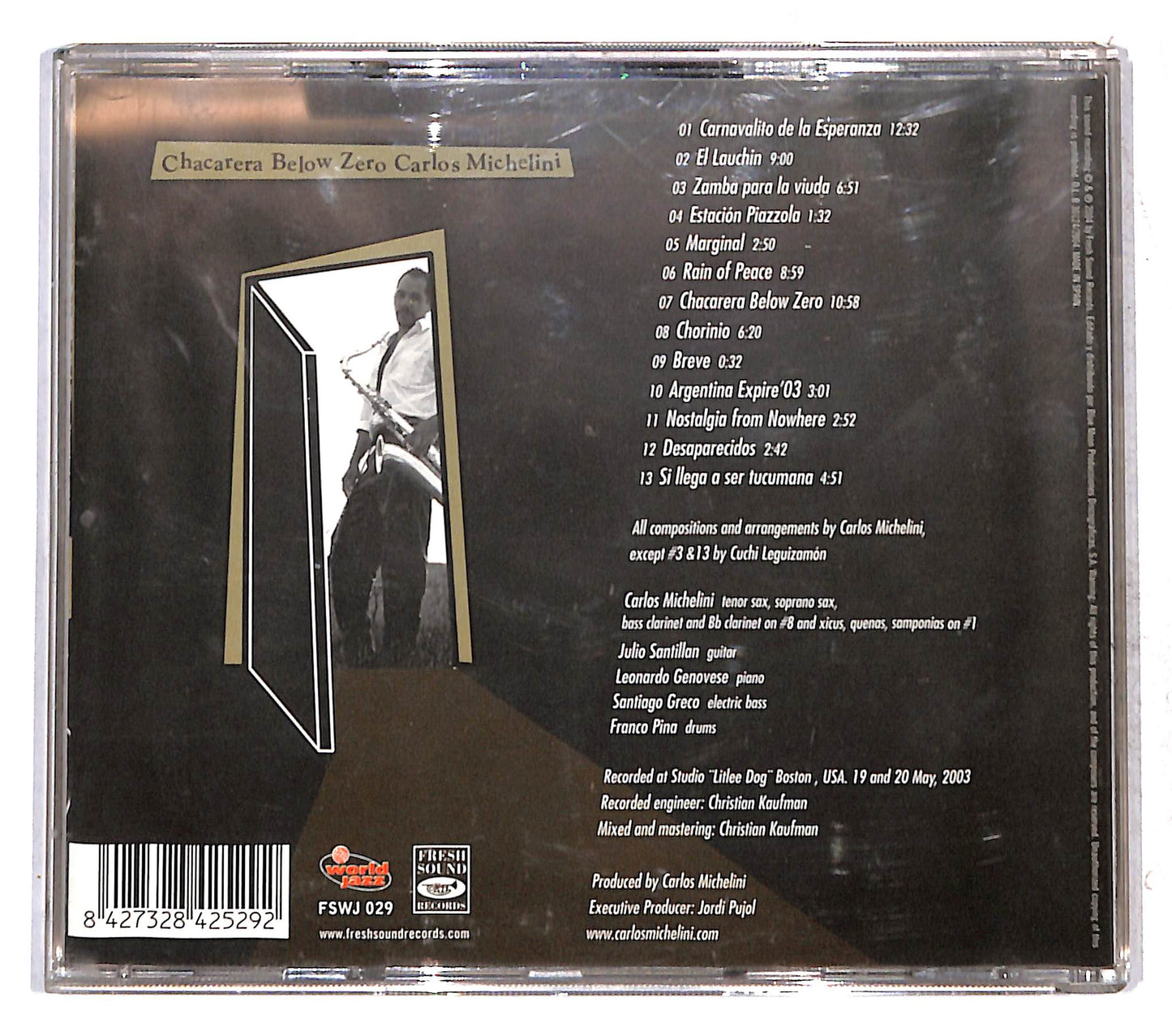 EBOND Carlos Michelini - Chacarera Below Zero CD CB074947