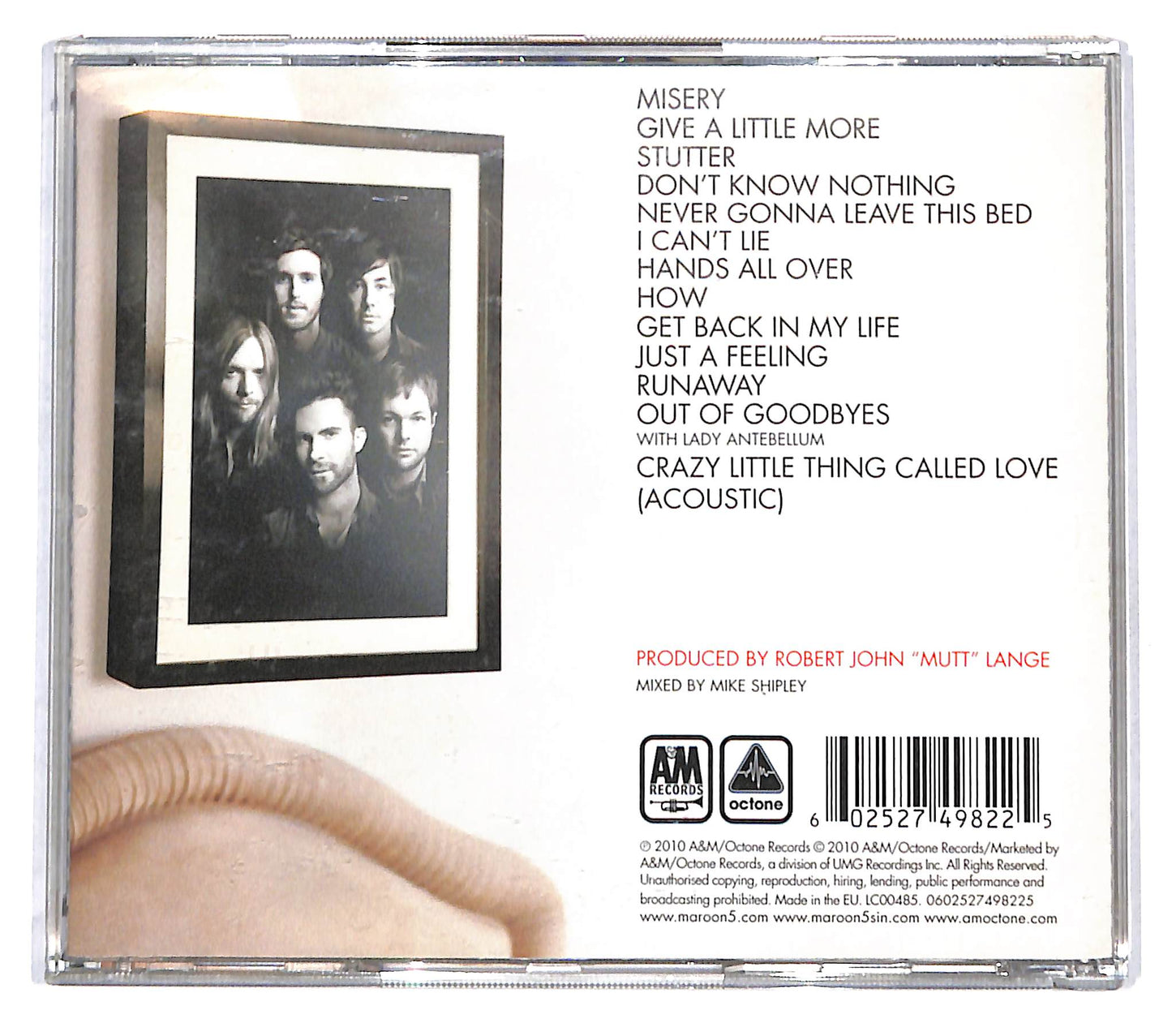 EBOND Maroon 5 - Hands All Over CD CB094531