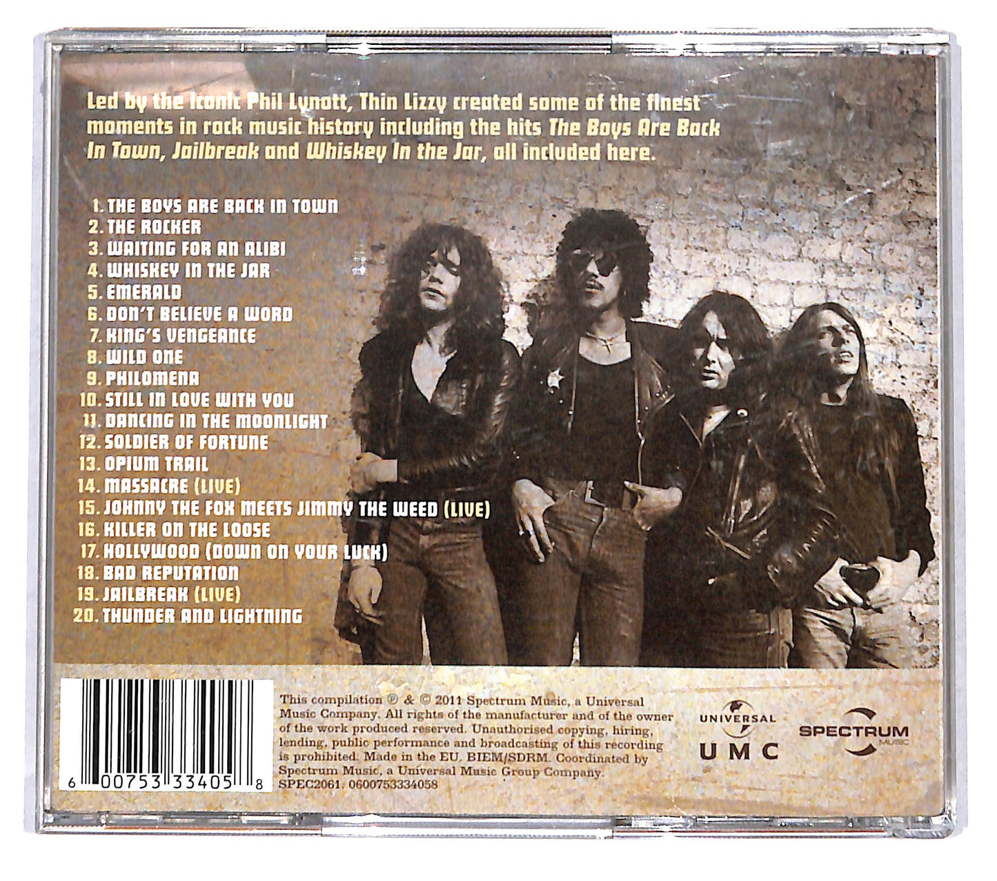 EBOND Thin Lizzy - Waiting For An Alibi - The Collection CD CB094536
