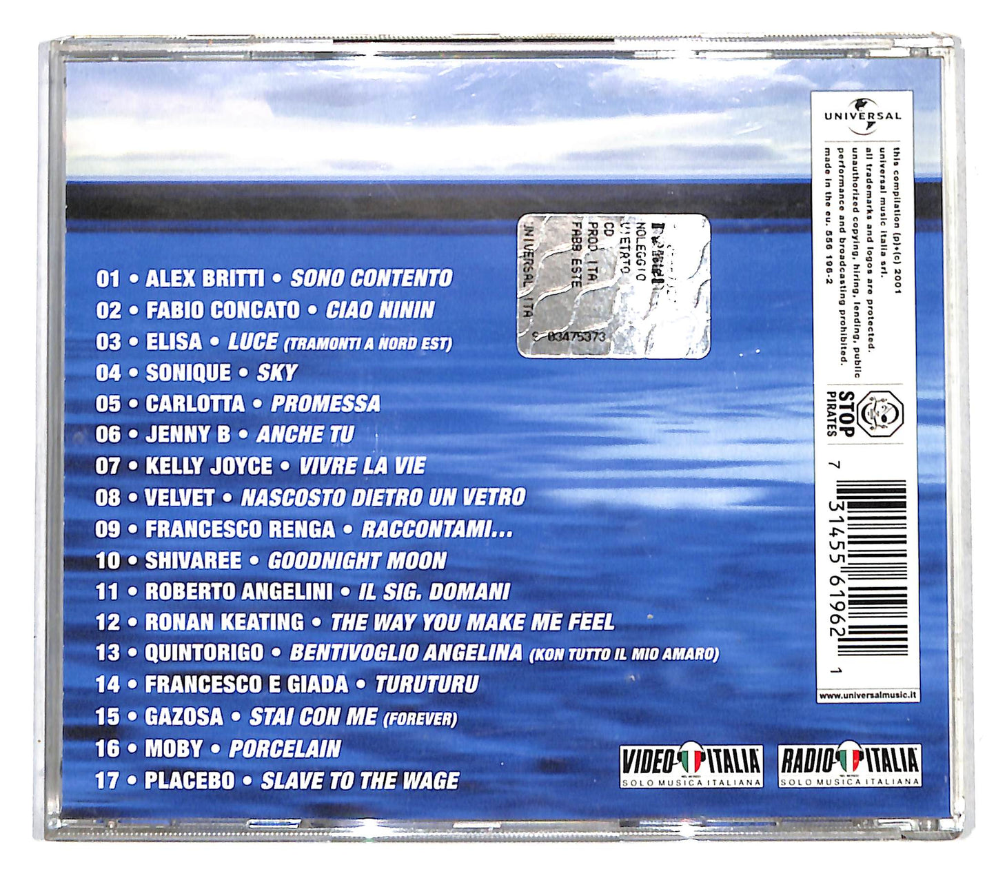 EBOND Sanremo 2001 (51° Festival Della Canzone Italiana) CD CB109509