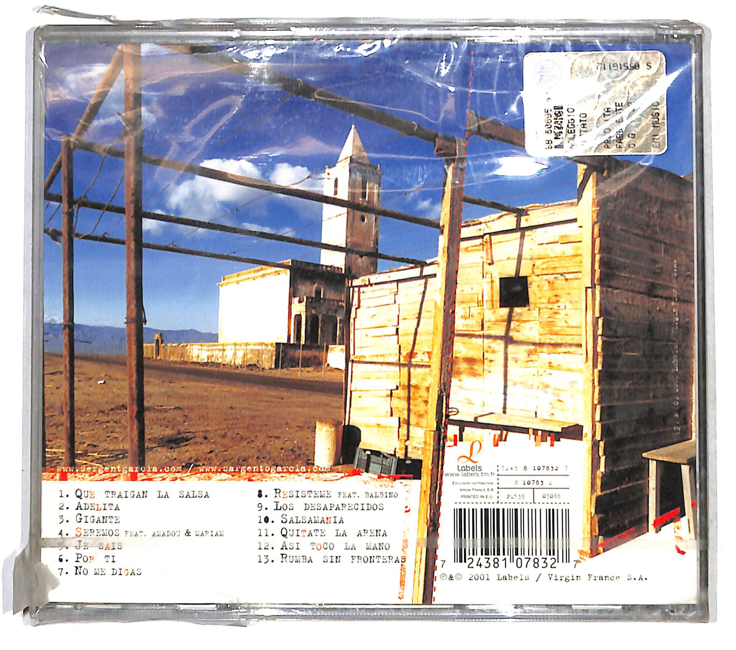 EBOND Sergent Garcia - Sin Fronteras CD CB109510