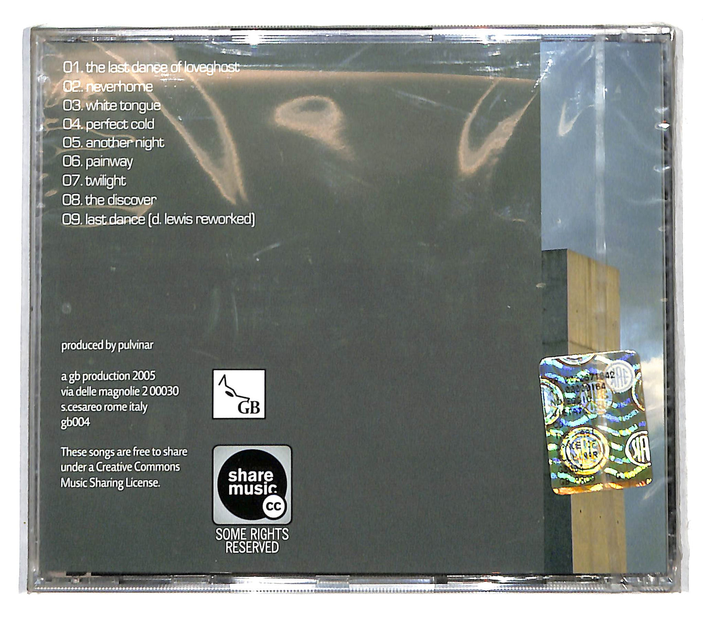 EBOND Pulvinar - The Last Dance Of Loveghost CD CB109517