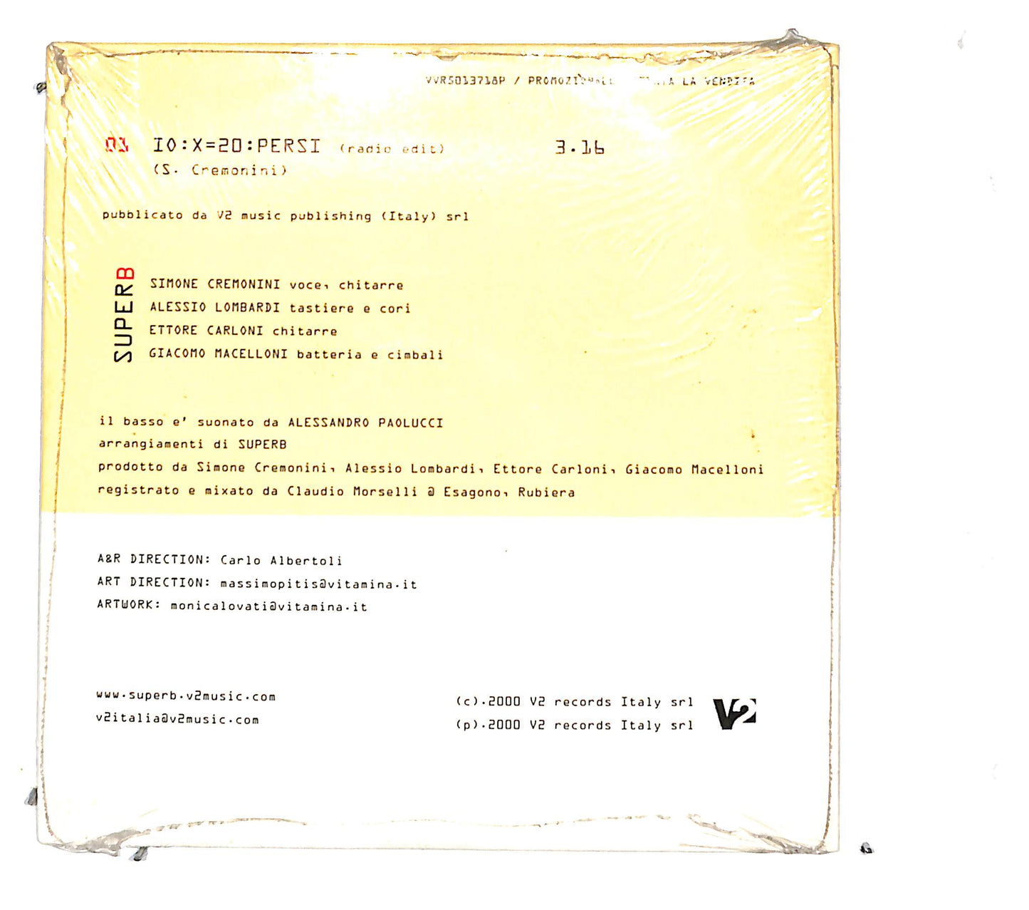 EBOND Super B - Io : X = 20 : Persi CD CB109531