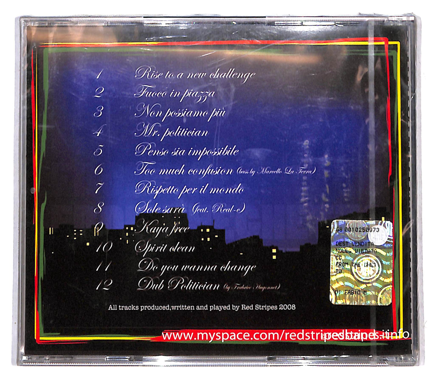 EBOND Red Stripes - From the Ghetto CD CB109555