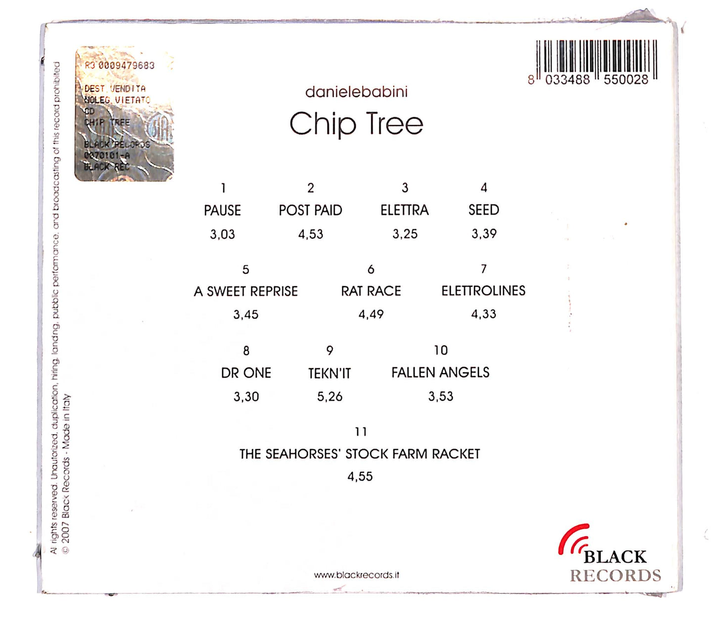 EBOND Danielebabini - Chip Tree DIGIPACK CD CB109567
