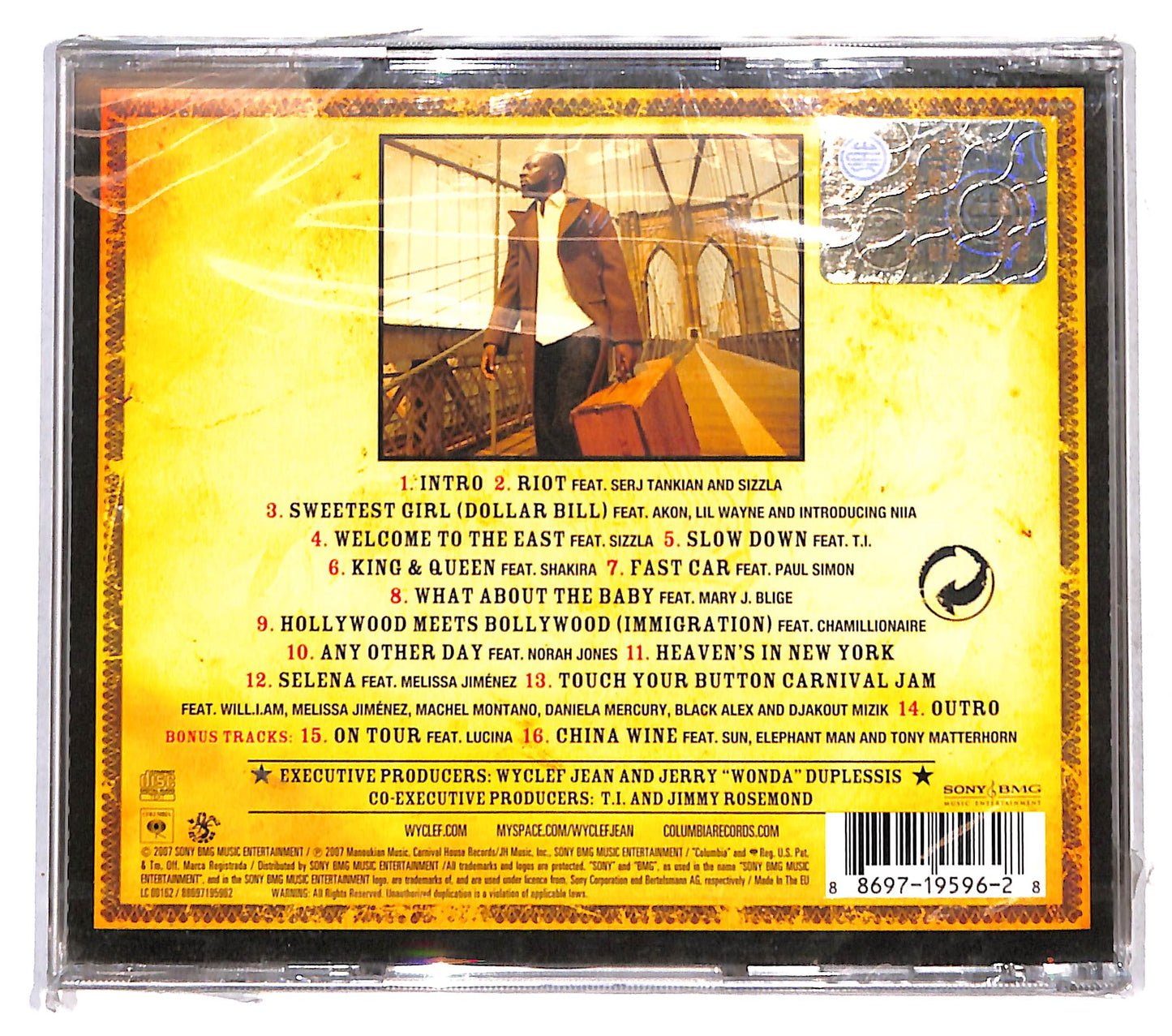 EBOND Wyclef Jean - Carnival Vol. II Memoirs Of An Immigrant CD CB109568