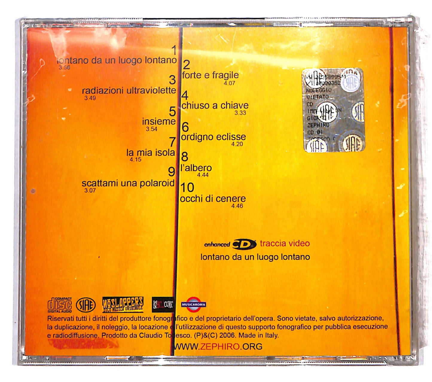 EBOND Zephiro - Immagina Un Giorno CD CB109569