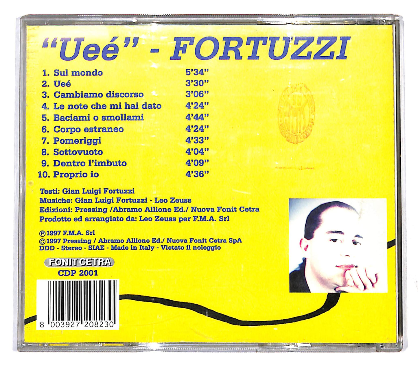EBOND Fortuzzi - Uee' CD CB109709