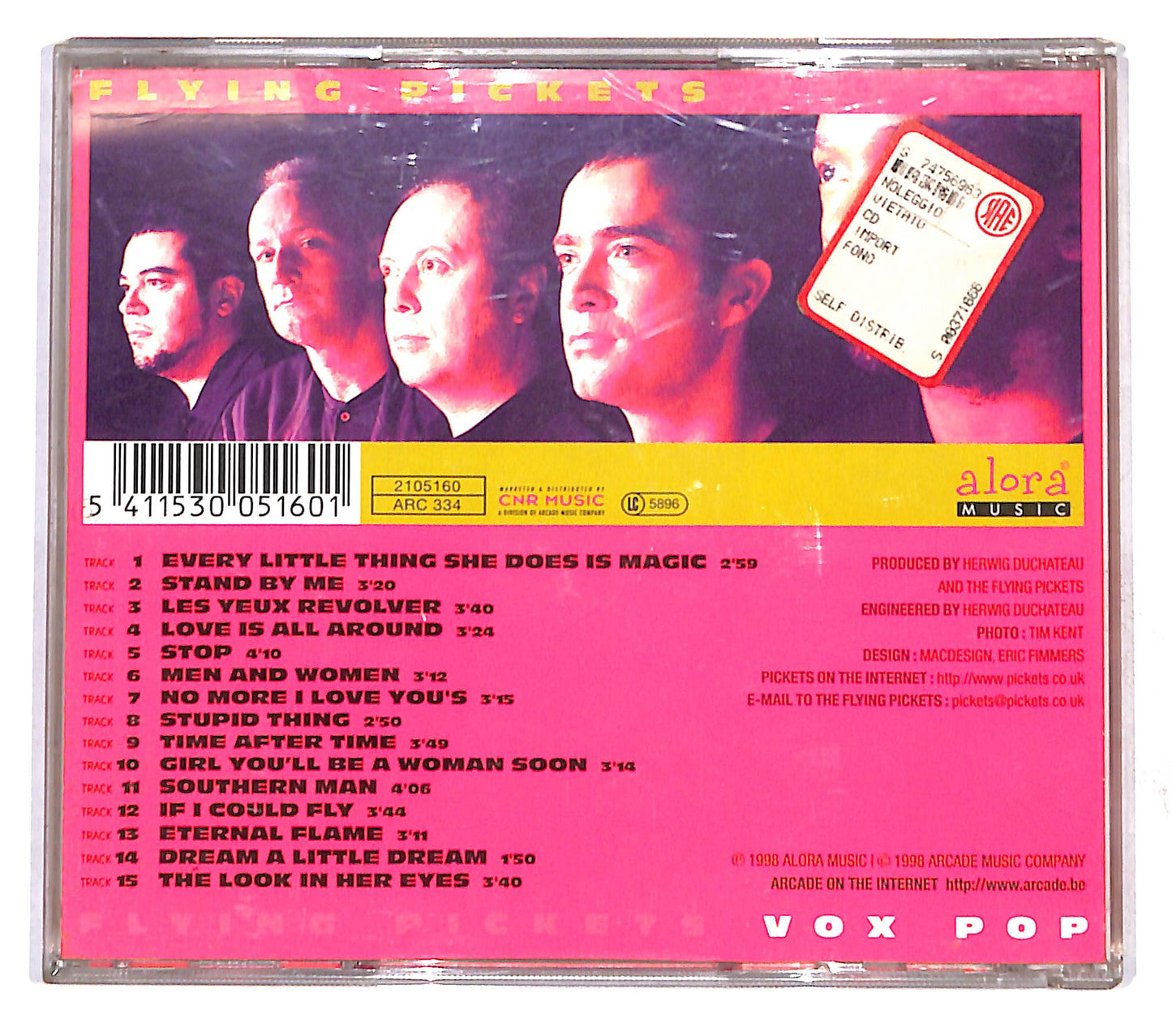 EBOND The Flying Pickets - Vox Pop CD CB109720