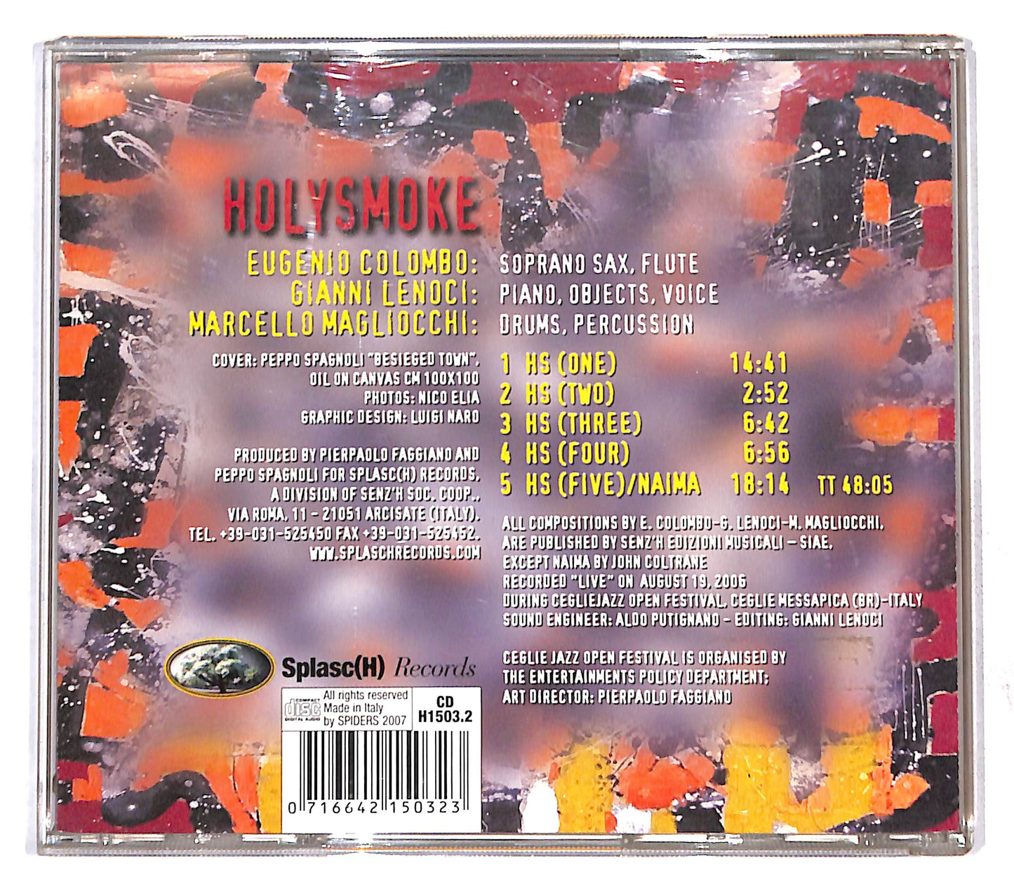 EBOND Various - Holysmoke CD CB109729