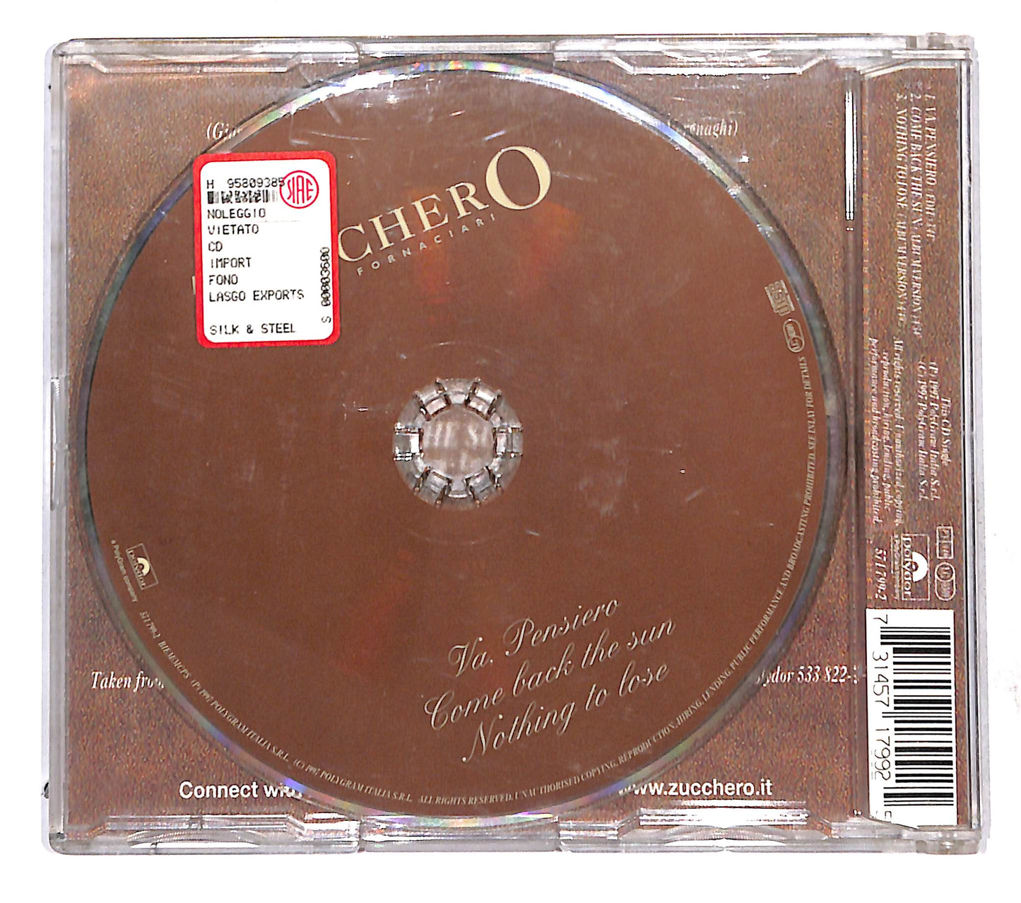 EBOND Zucchero Sugar Fornaciari - Va, Pensiero CD CB109730