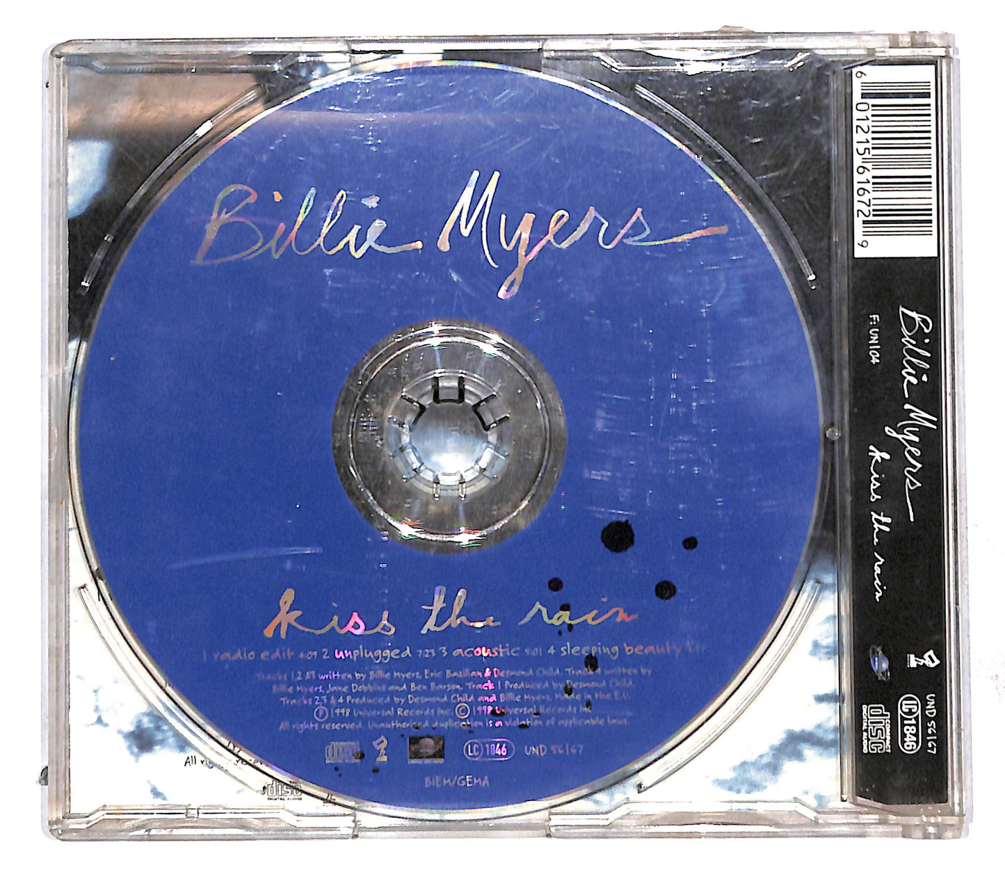 EBOND Billie Myers - Kiss The Rain CD CB109739