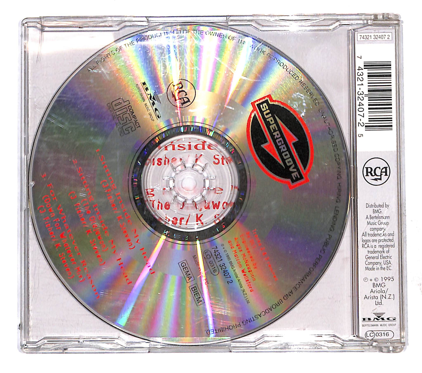 EBOND Supergroove - Sitting Inside My Head CD CB109748