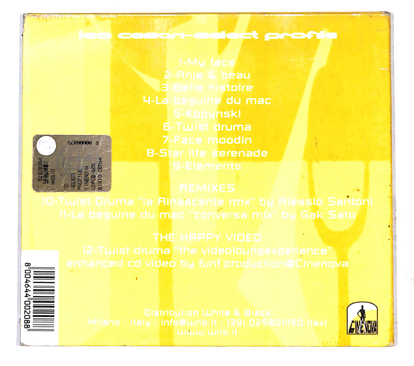 EBOND Leo Cesari - Select Profile DIGIPACK CD CB109750