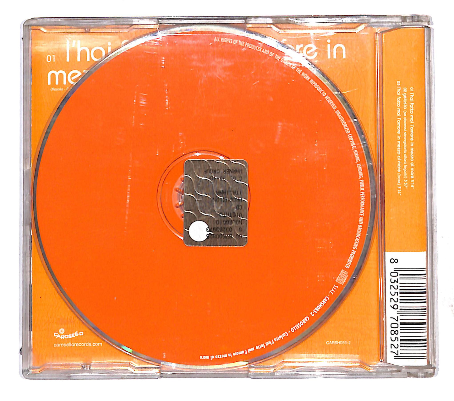 EBOND Carlotta - L'Hai Fatto Mai L'Amore In Mezzo Al Mare CD CB109756