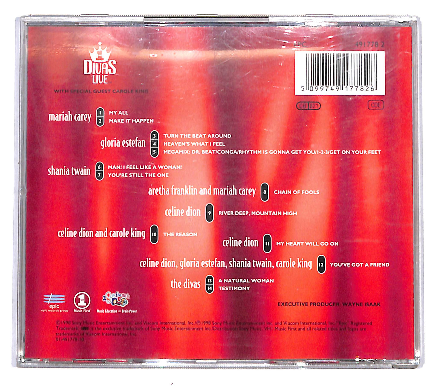 EBOND VH1 Divas Live CD CB114018