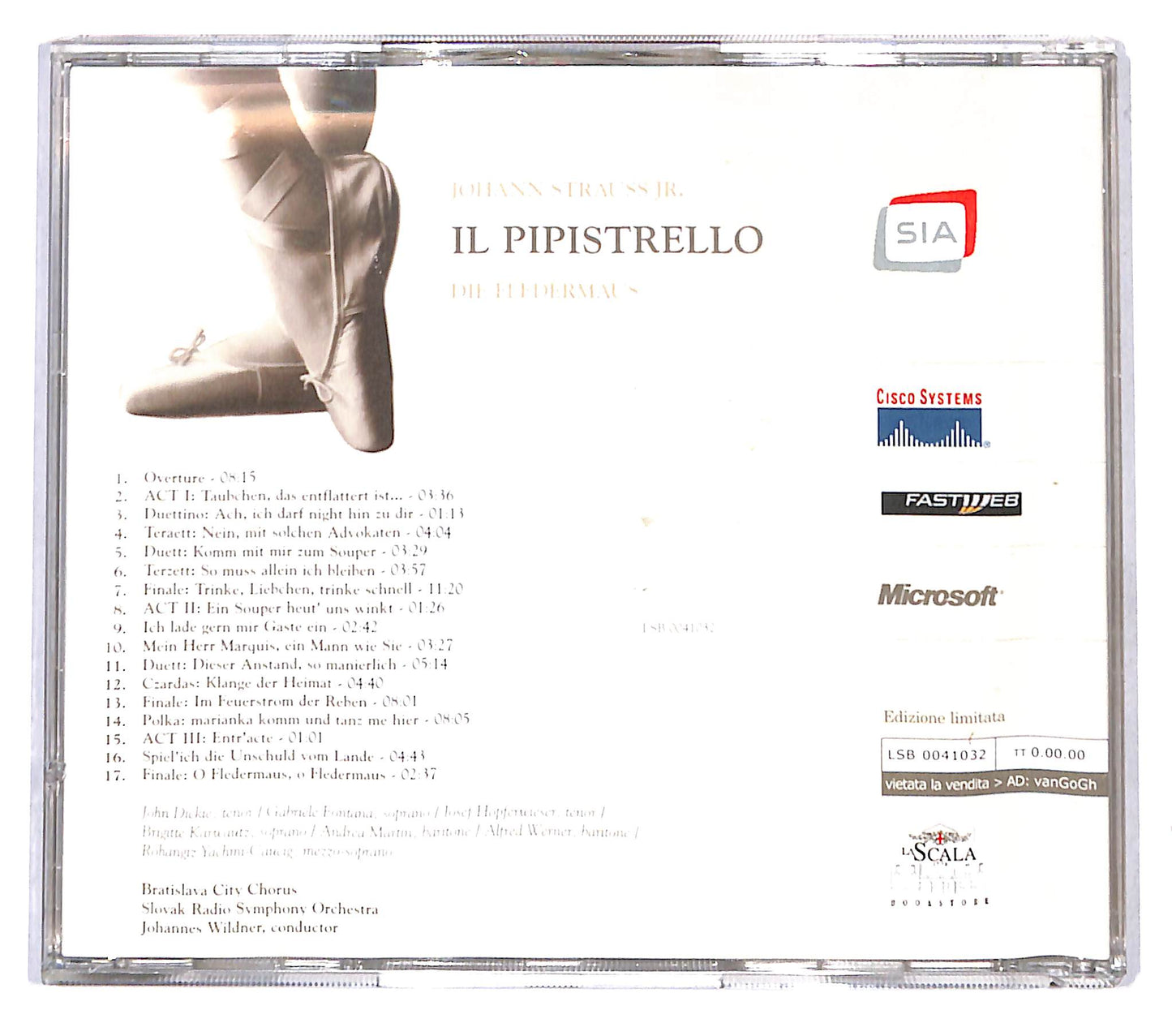 EBOND Johann Strauss jr.- il pipistrello CD CB114020