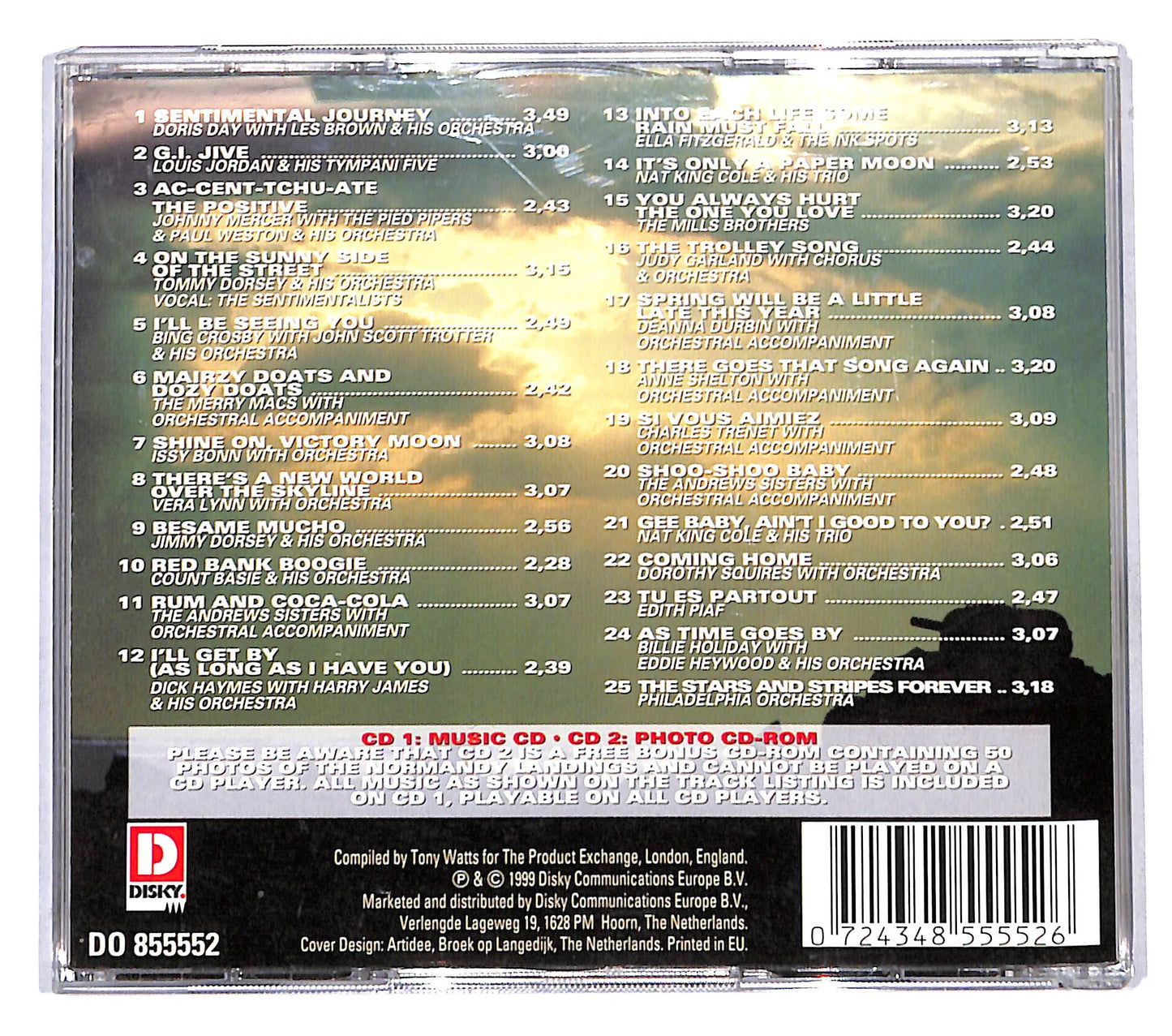 EBOND Various - D-Day Memories - Hymn To The Fallen CD CB114031