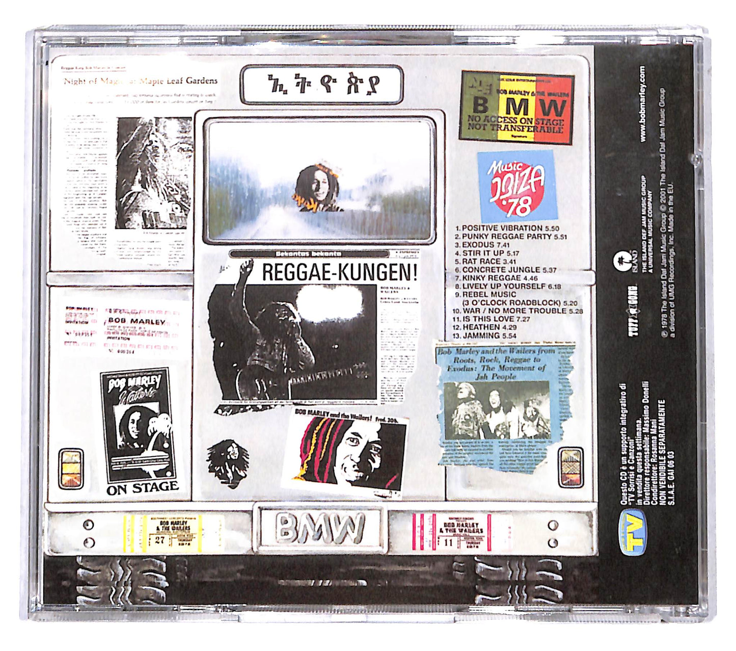 EBOND Bob Marley & The Wailers - Babylon By Bus EDITORIALE CD CB114035