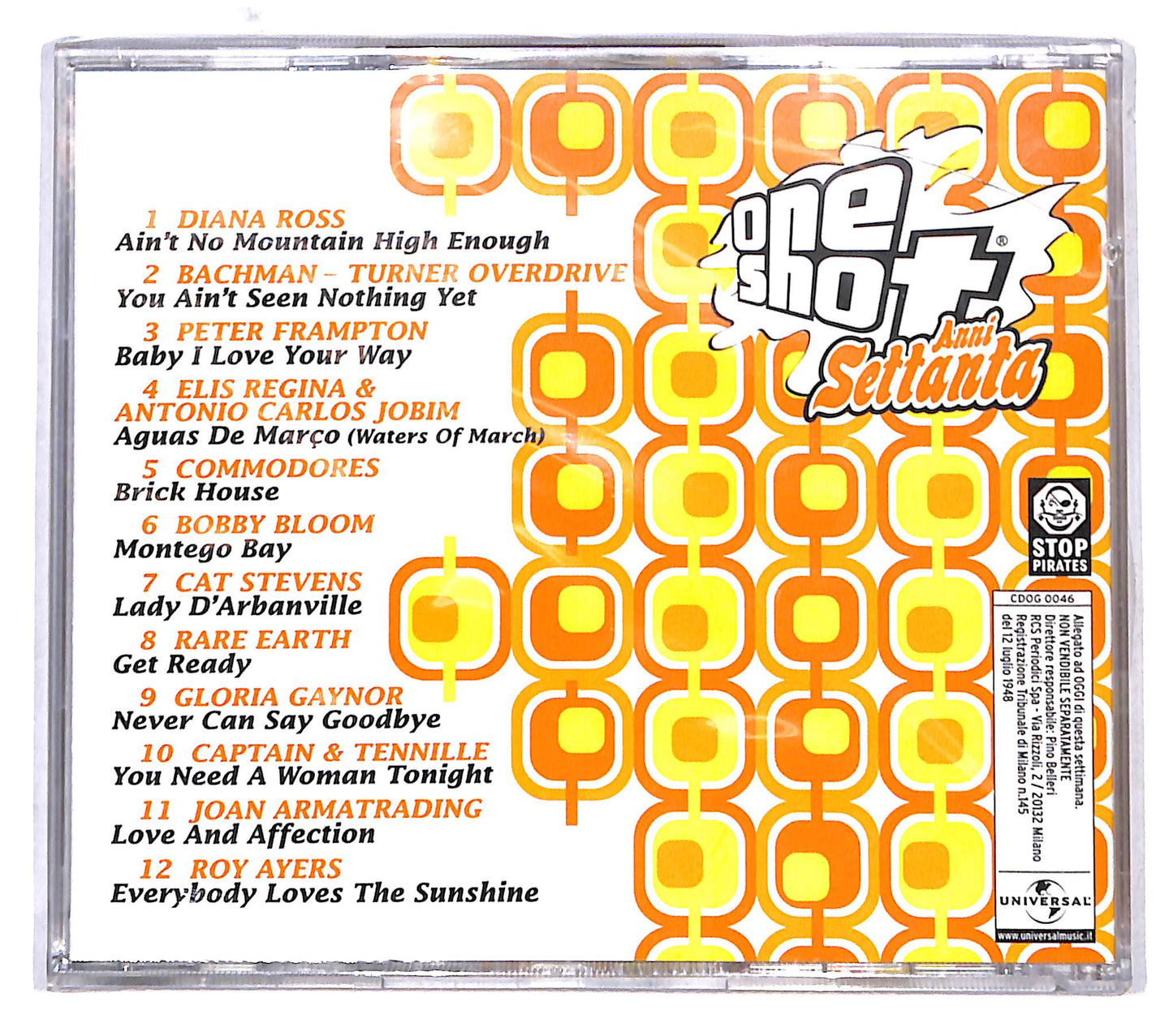 EBOND Various - One Shot - Anni Settanta Vol. 3 CD CB114039