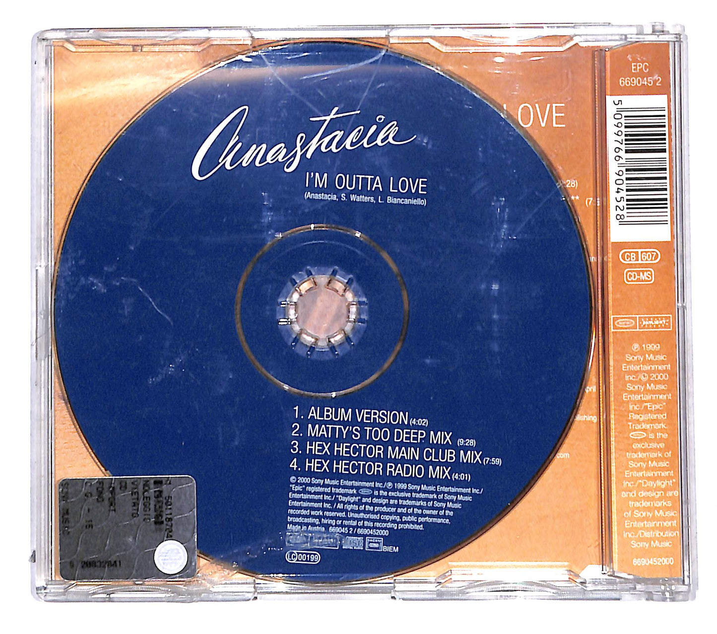 EBOND Anastacia - I'm Outta Love CD CB114046