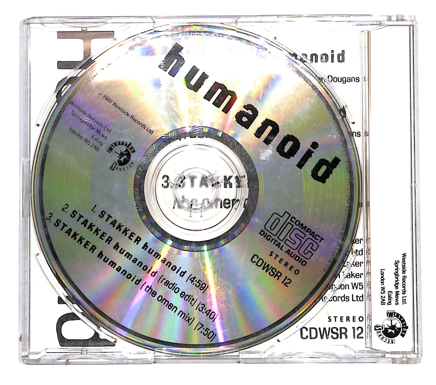 EBOND Humanoid - Stakker Humanoid CD CB114054