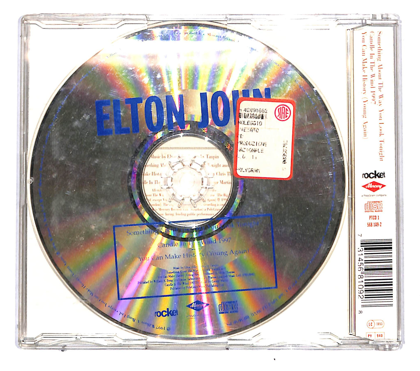 EBOND Elton John - Something About The Way You Look Tonight CD CB114055