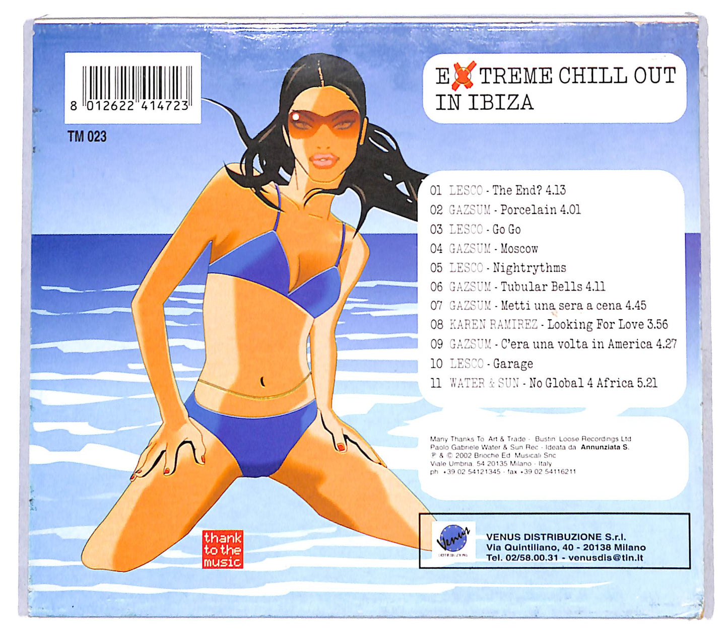 EBOND Various - Extreme Chill Out In Ibiza CD CB114060