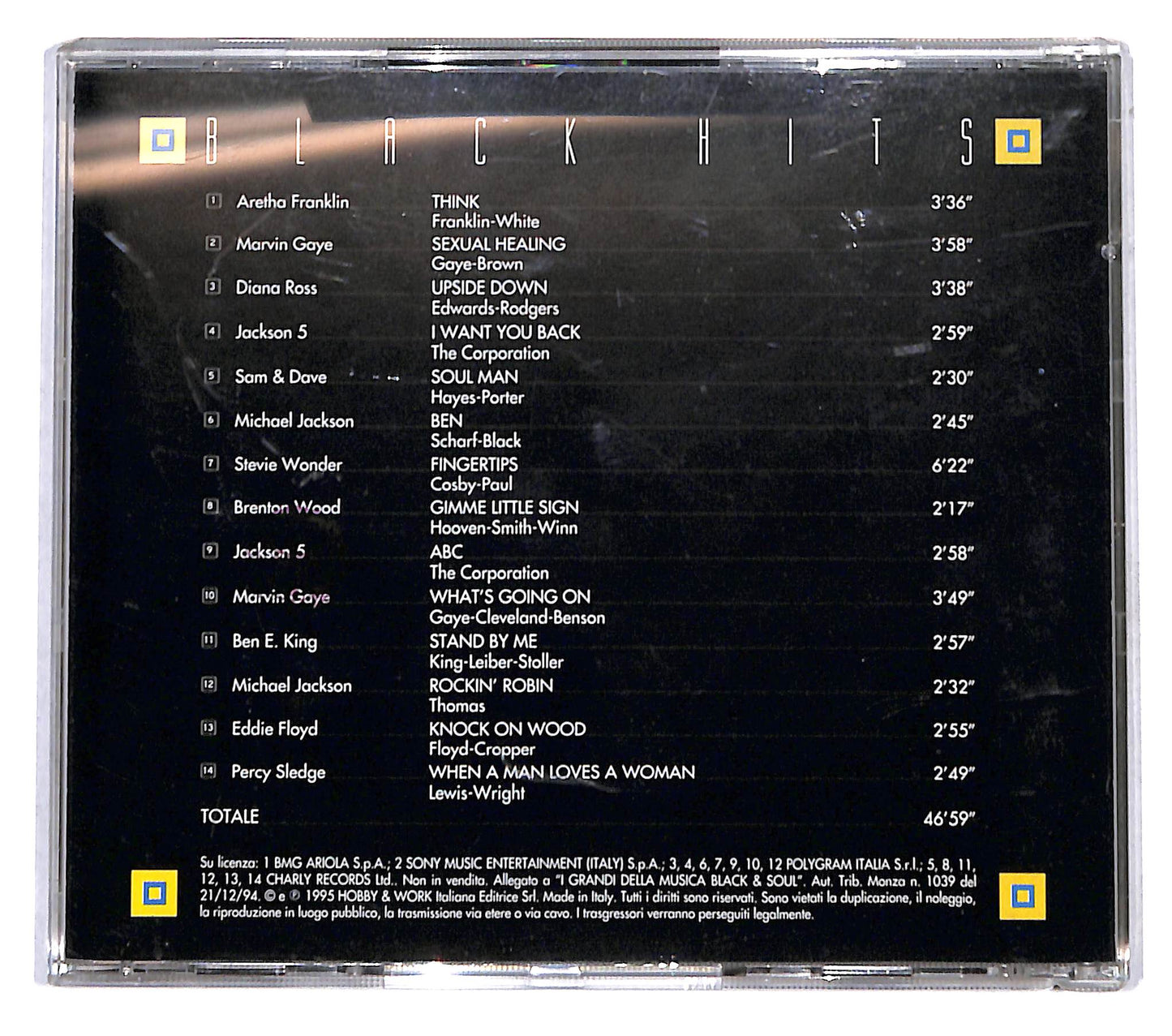 EBOND Black & Soul - Black hits EDITORIALE CD CB114061