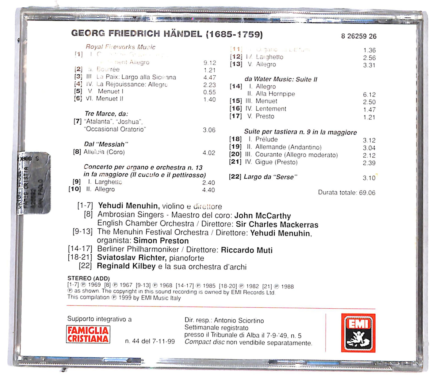 EBOND Handel - I Grandi Concerti CD CB114208