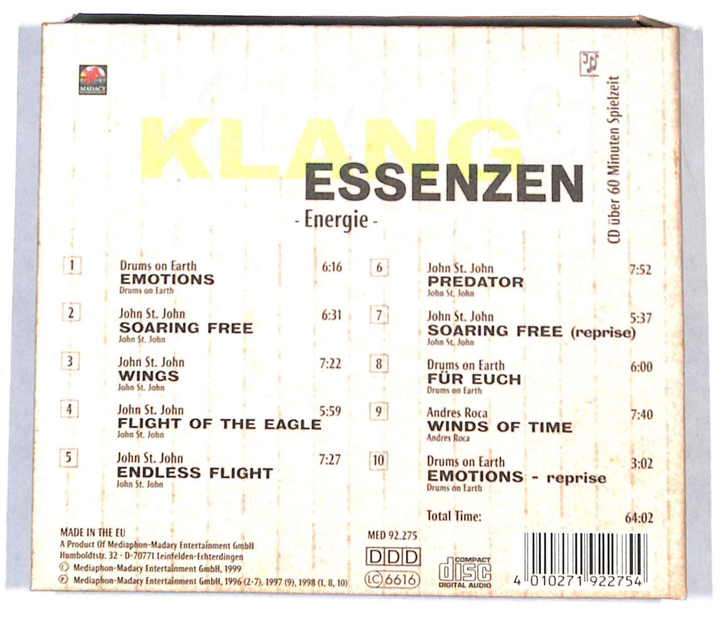 EBOND Various - Klang Essenzen CD CB114212