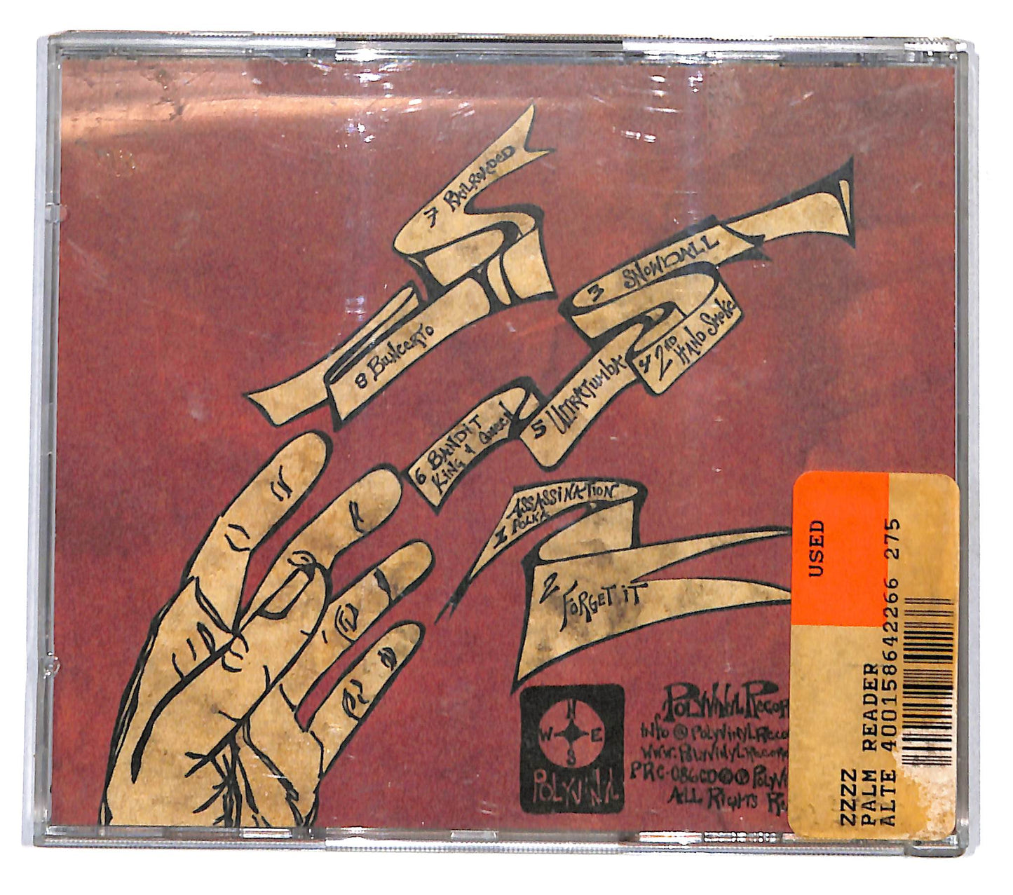 EBOND ZZZZ - Palm Reader CD CB114221