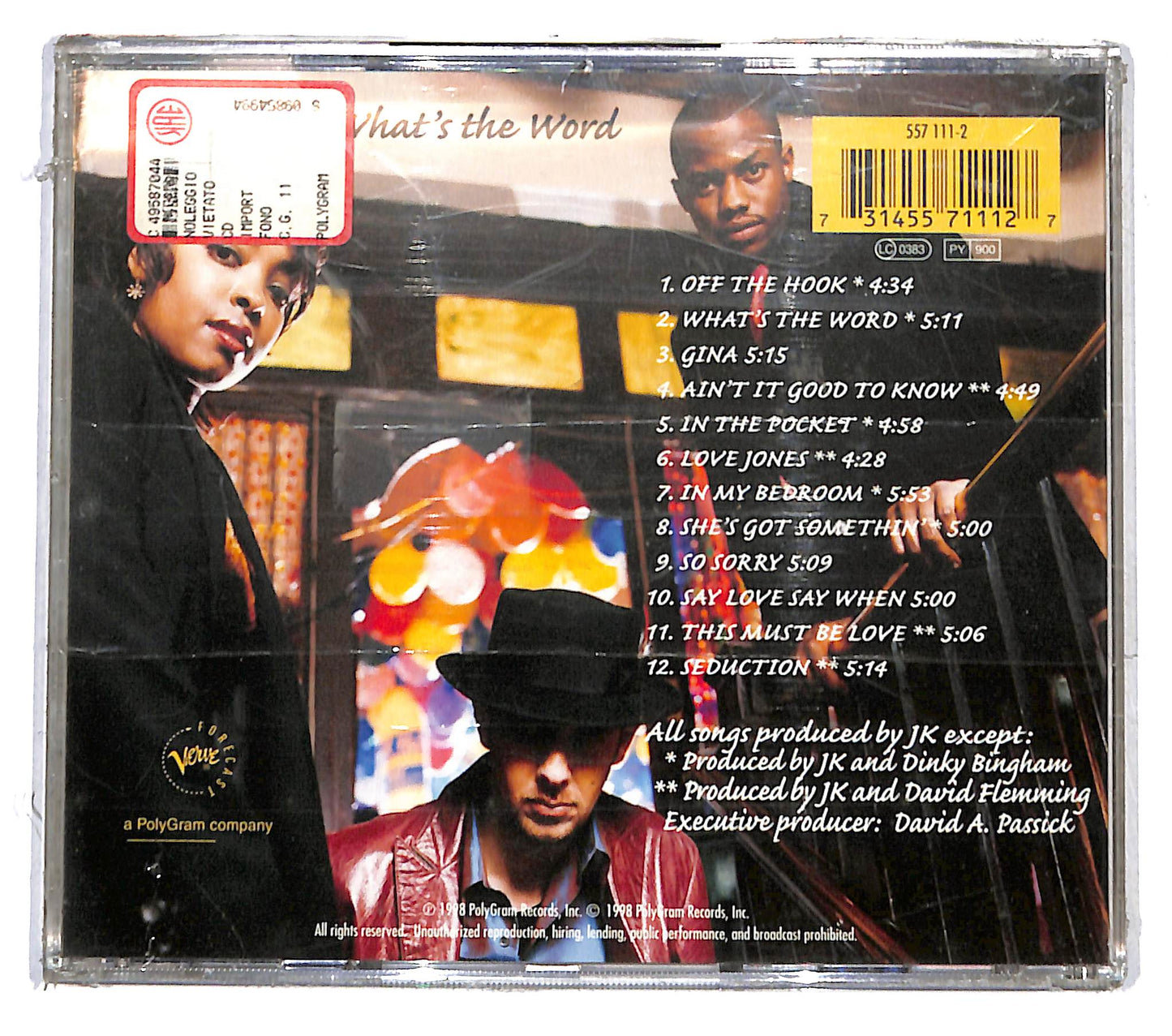 EBOND JK - What's The Word CD CB114250