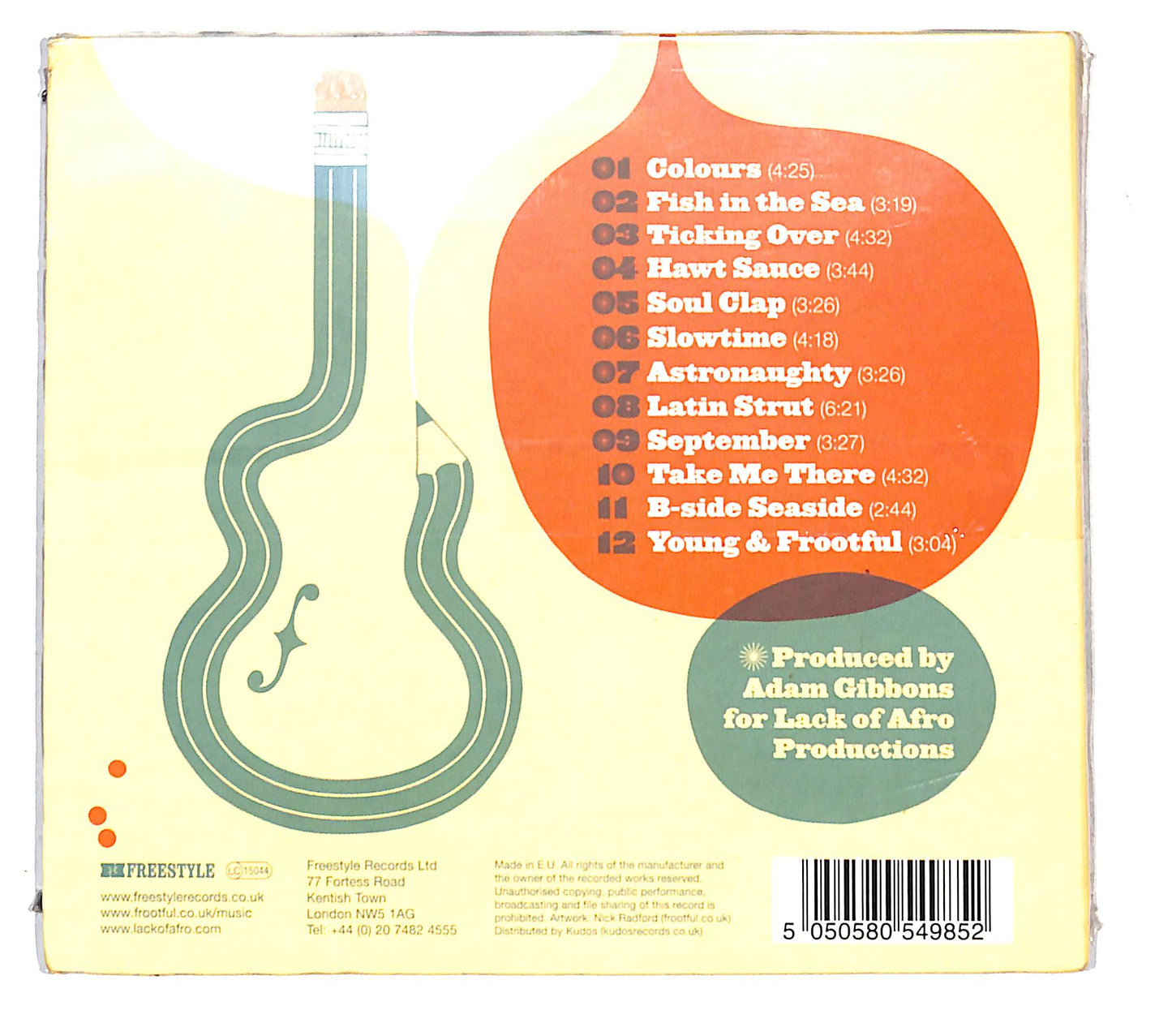 EBOND Frootful - Colours CD CB114252